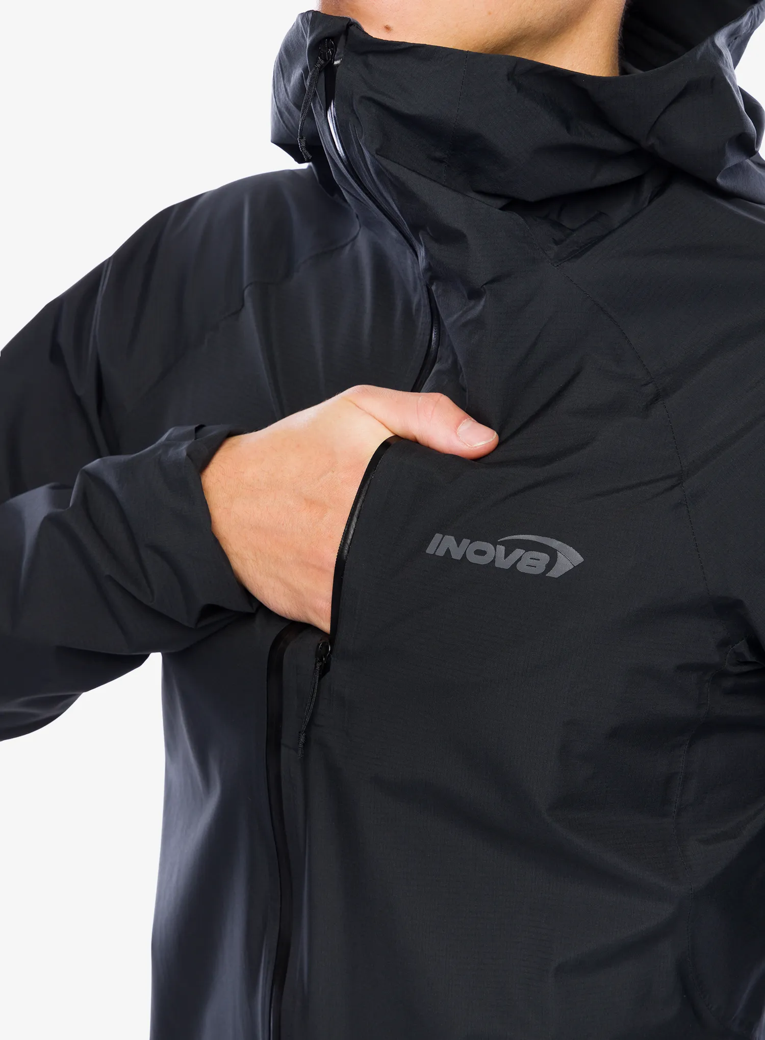 Bunda do deště Inov-8 Stormshell FZ V2 - black