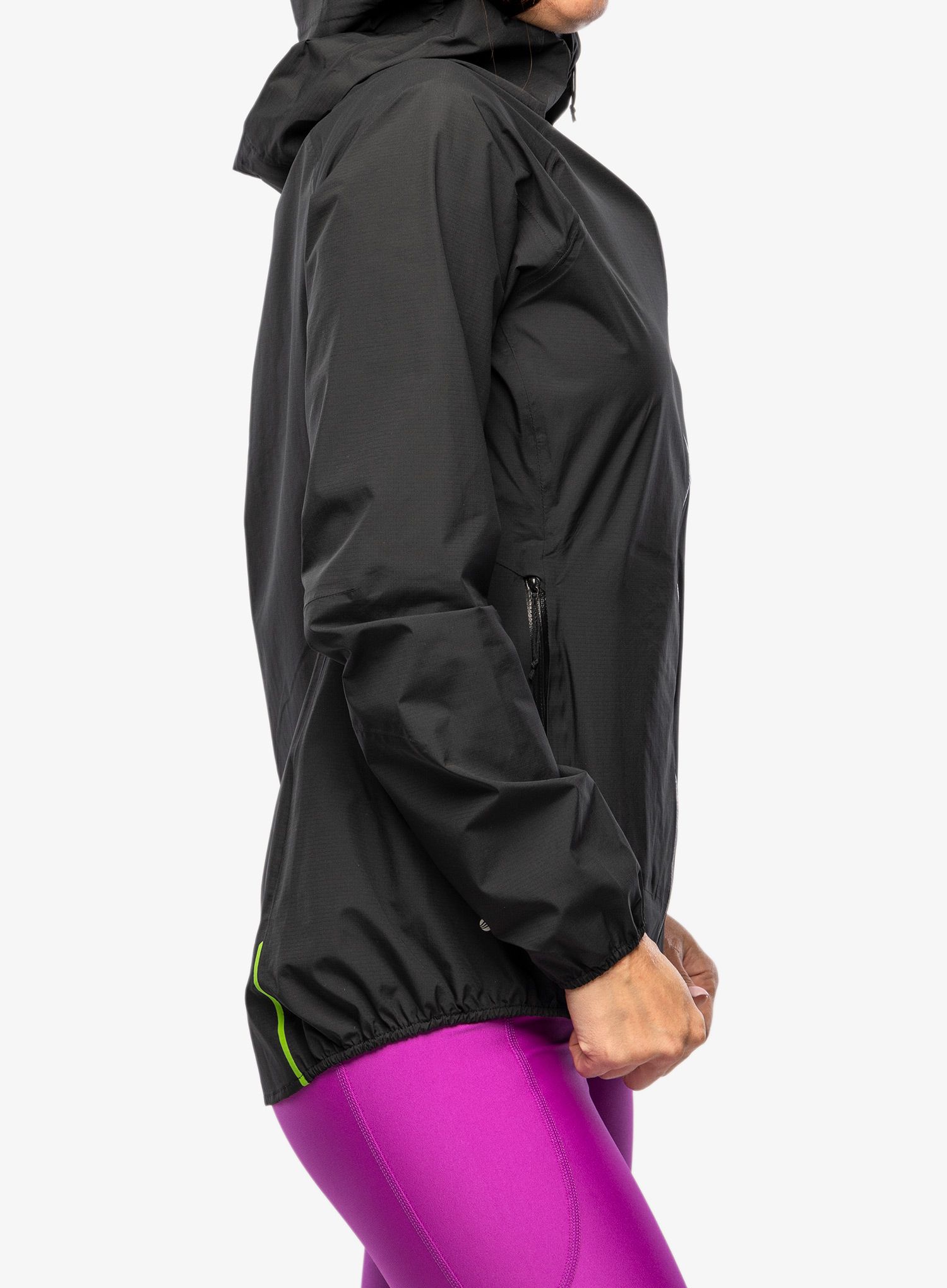 Bunda na běhání dámská Inov-8 Stormshell FZ V2 - black
