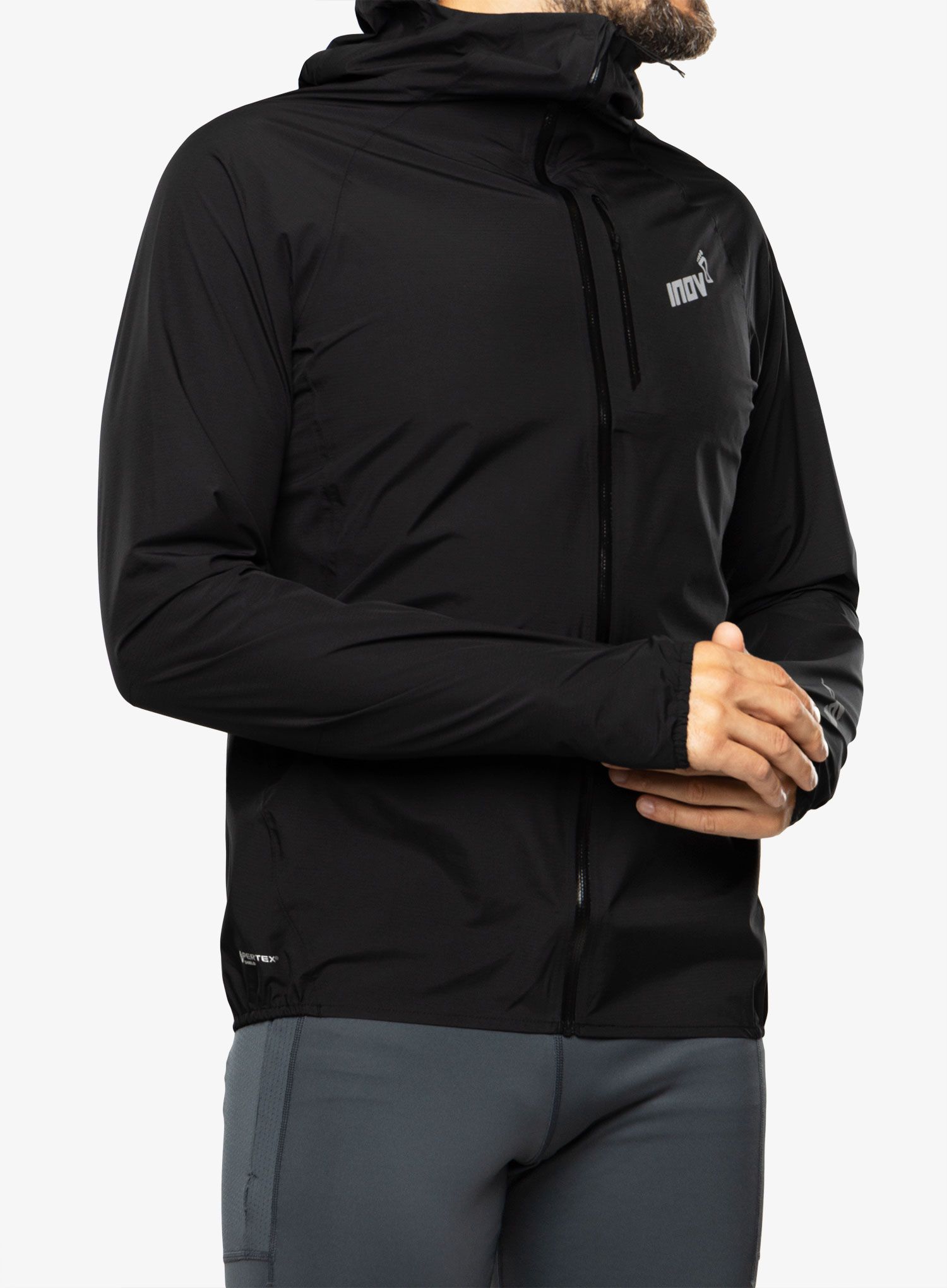 Bunda na běhání Inov-8 Stormshell FZ V2 - black