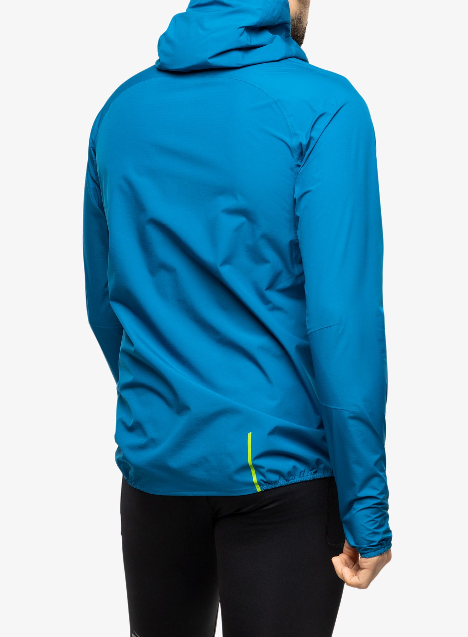Bunda na běhání Inov-8 Stormshell FZ V2 - blue