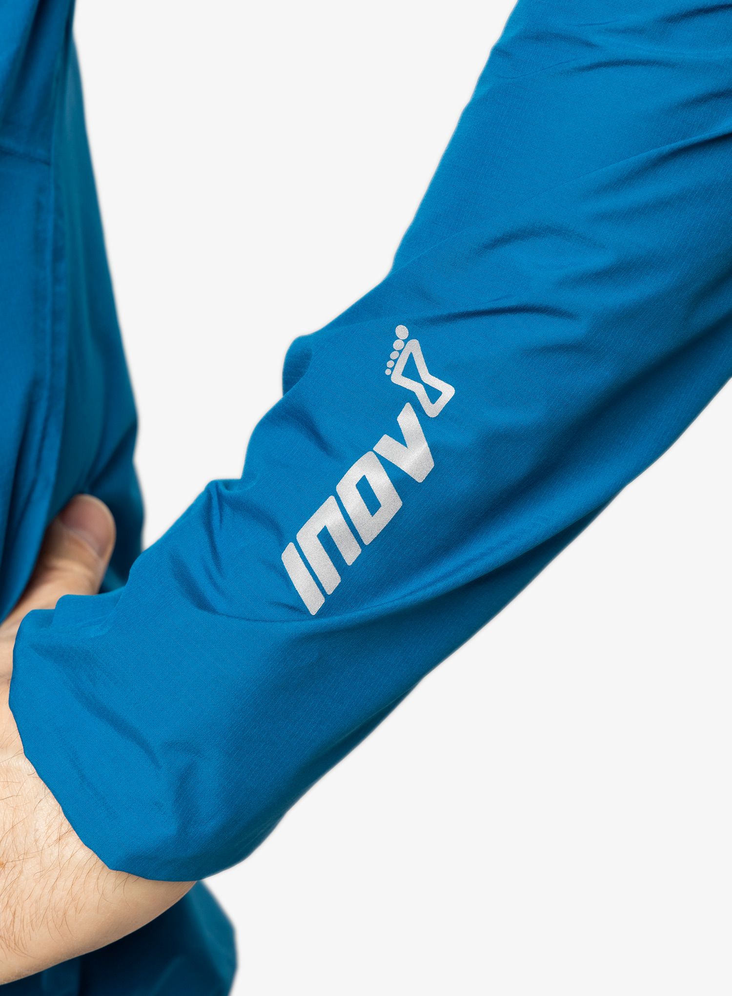 Bunda na běhání Inov-8 Stormshell FZ V2 - blue