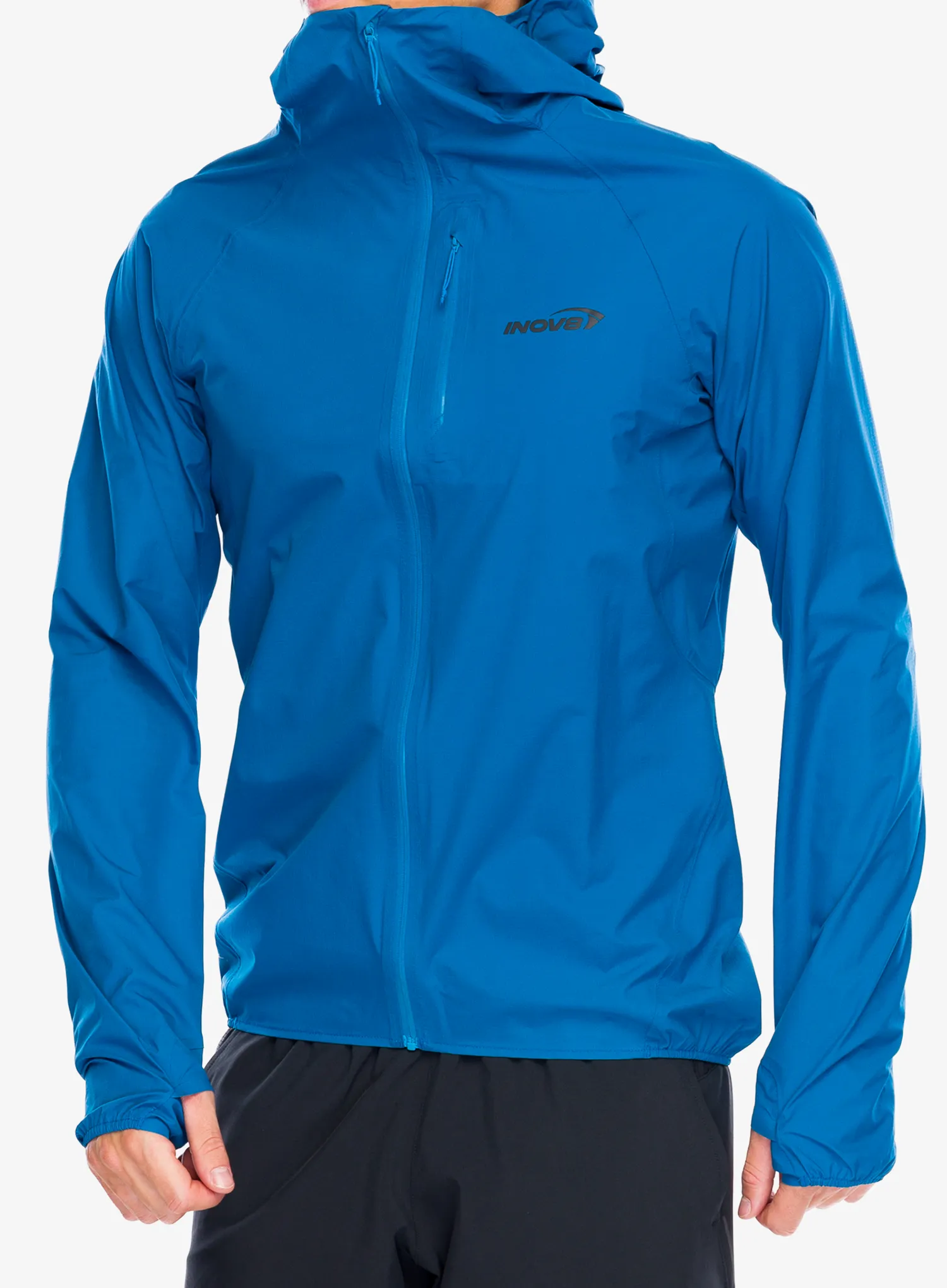 Bunda na běhání Inov-8 Stormshell FZ V2 - blue