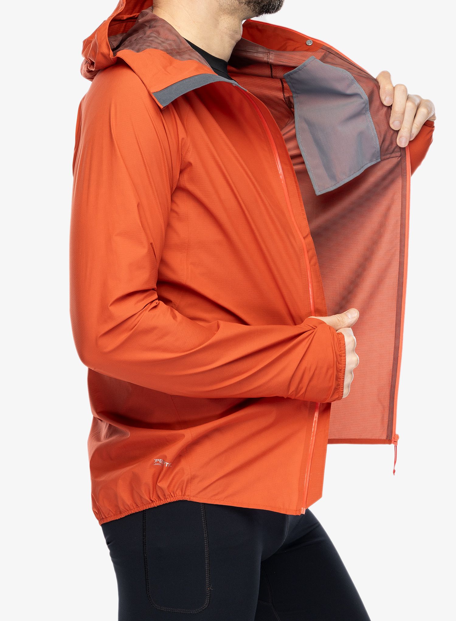 Bunda na běhání Inov-8 Stormshell FZ V2 - fiery red