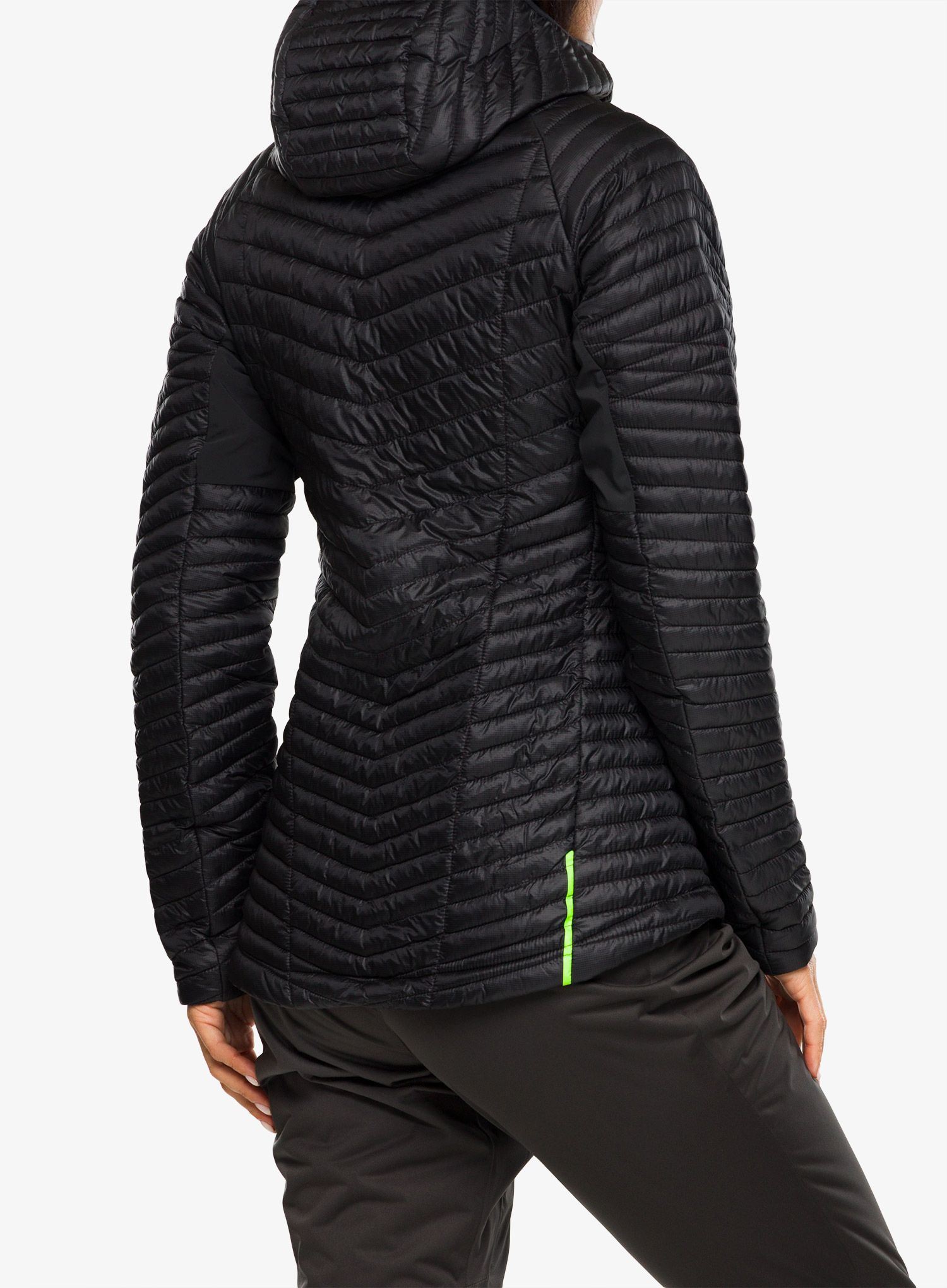 Bunda na běhání dámská Inov-8 Thermoshell Pro FZ - black/pink