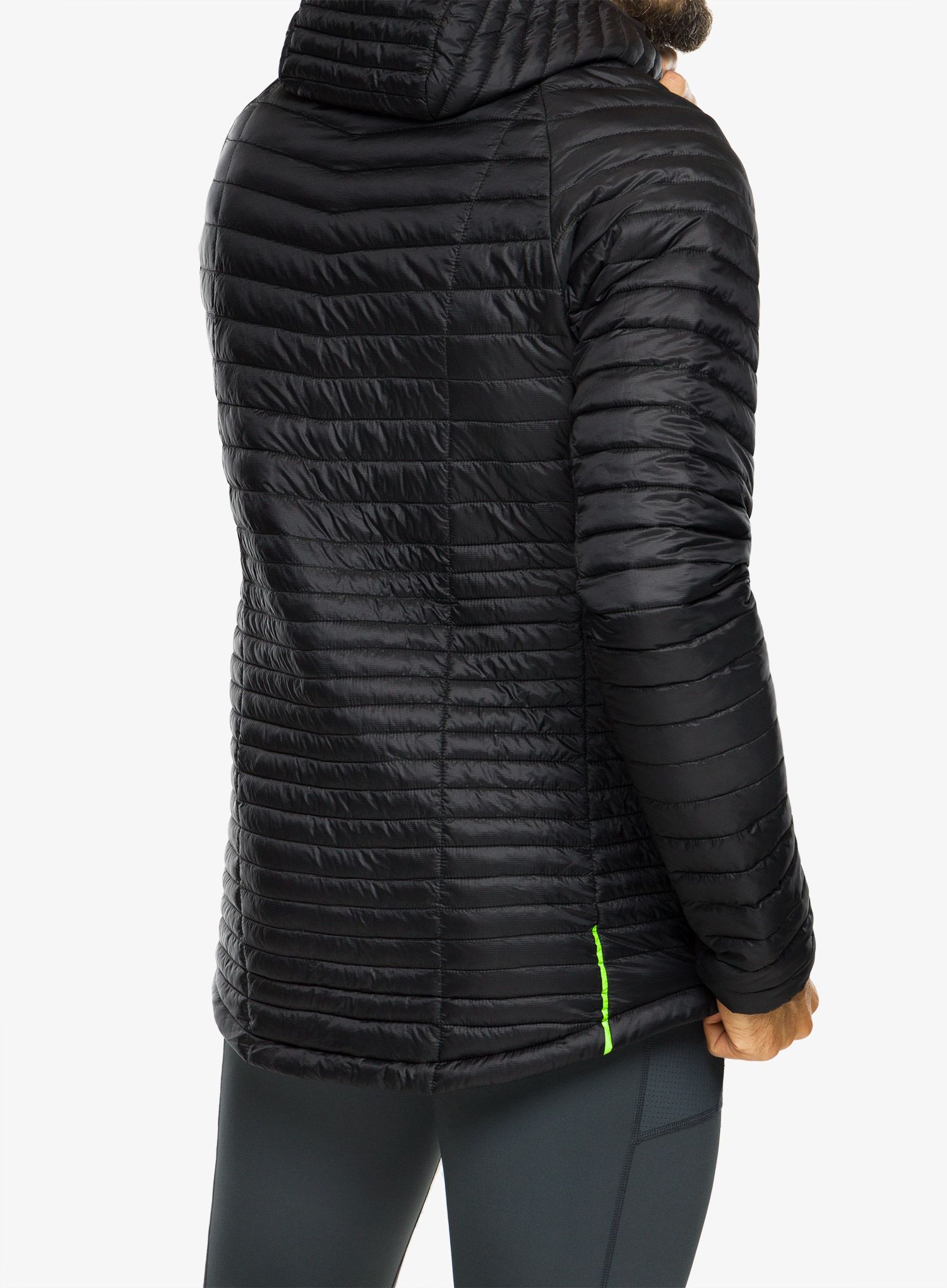 Zateplená bunda Inov-8 Thermoshell Pro Full-Zip - black/green