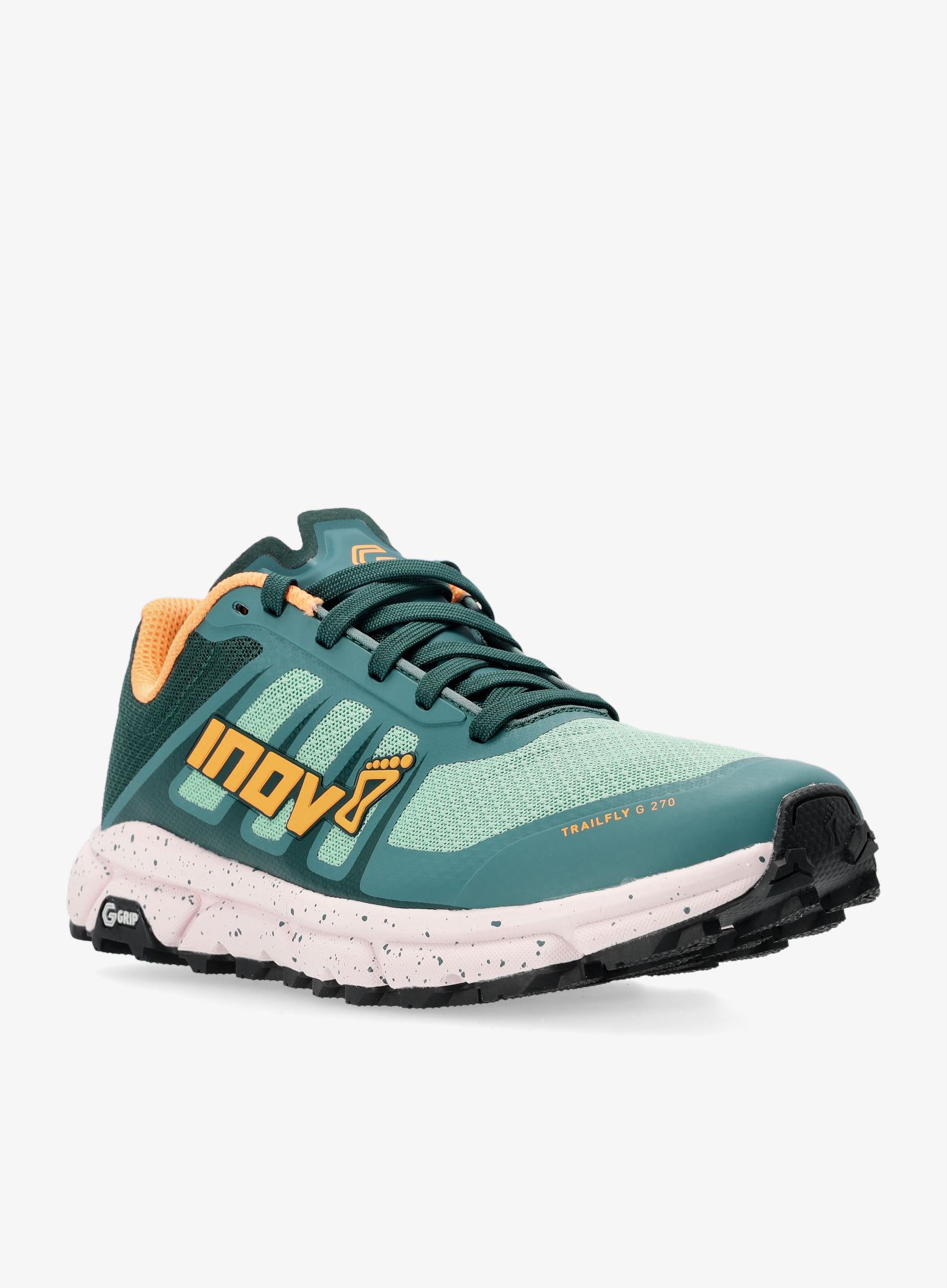Dámské trailové boty Inov-8 TrailFly G 270 V2 - pine/peach