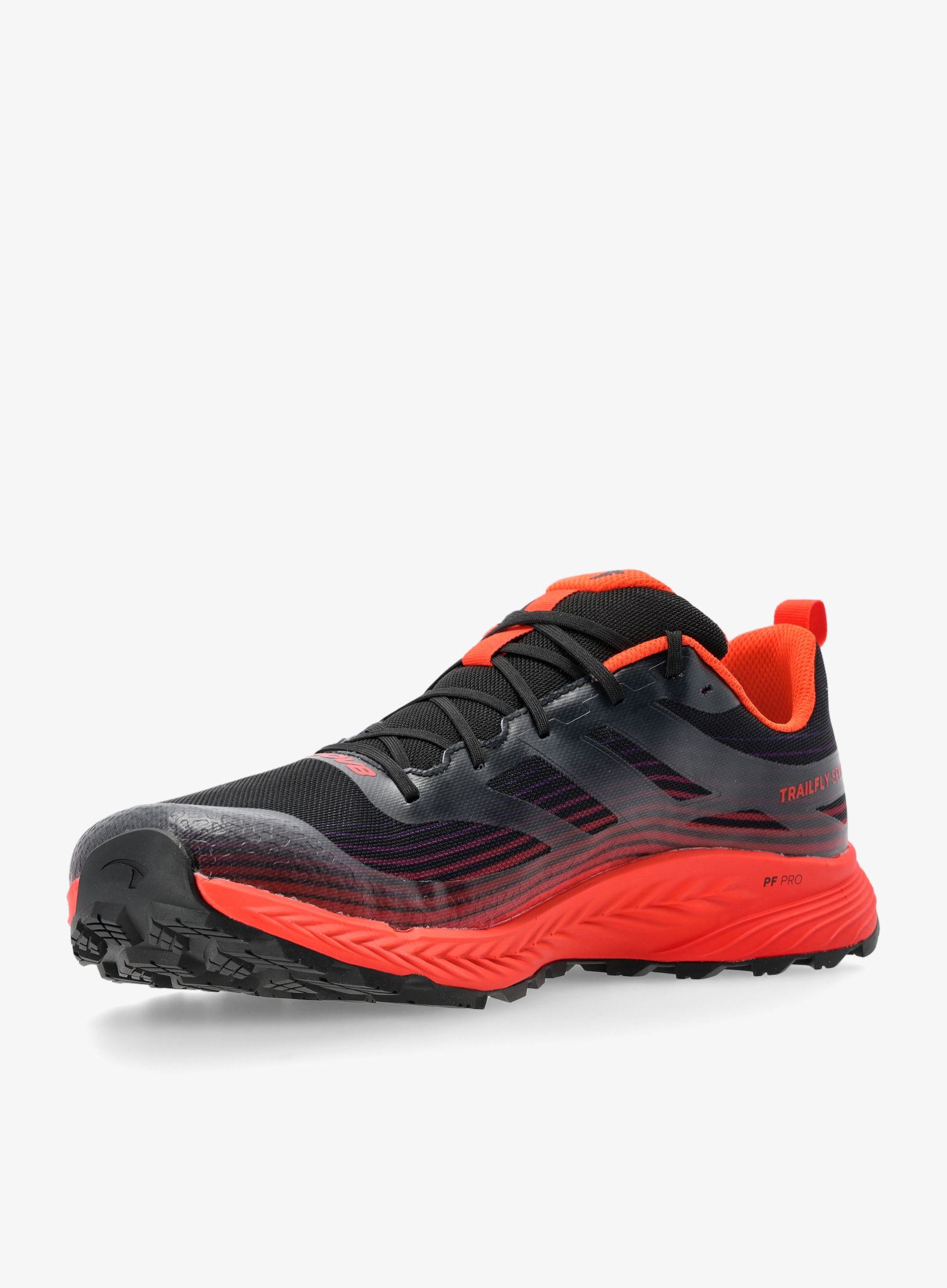 Trailové boty Inov-8 TrailFly Speed Wide - black/fiery red