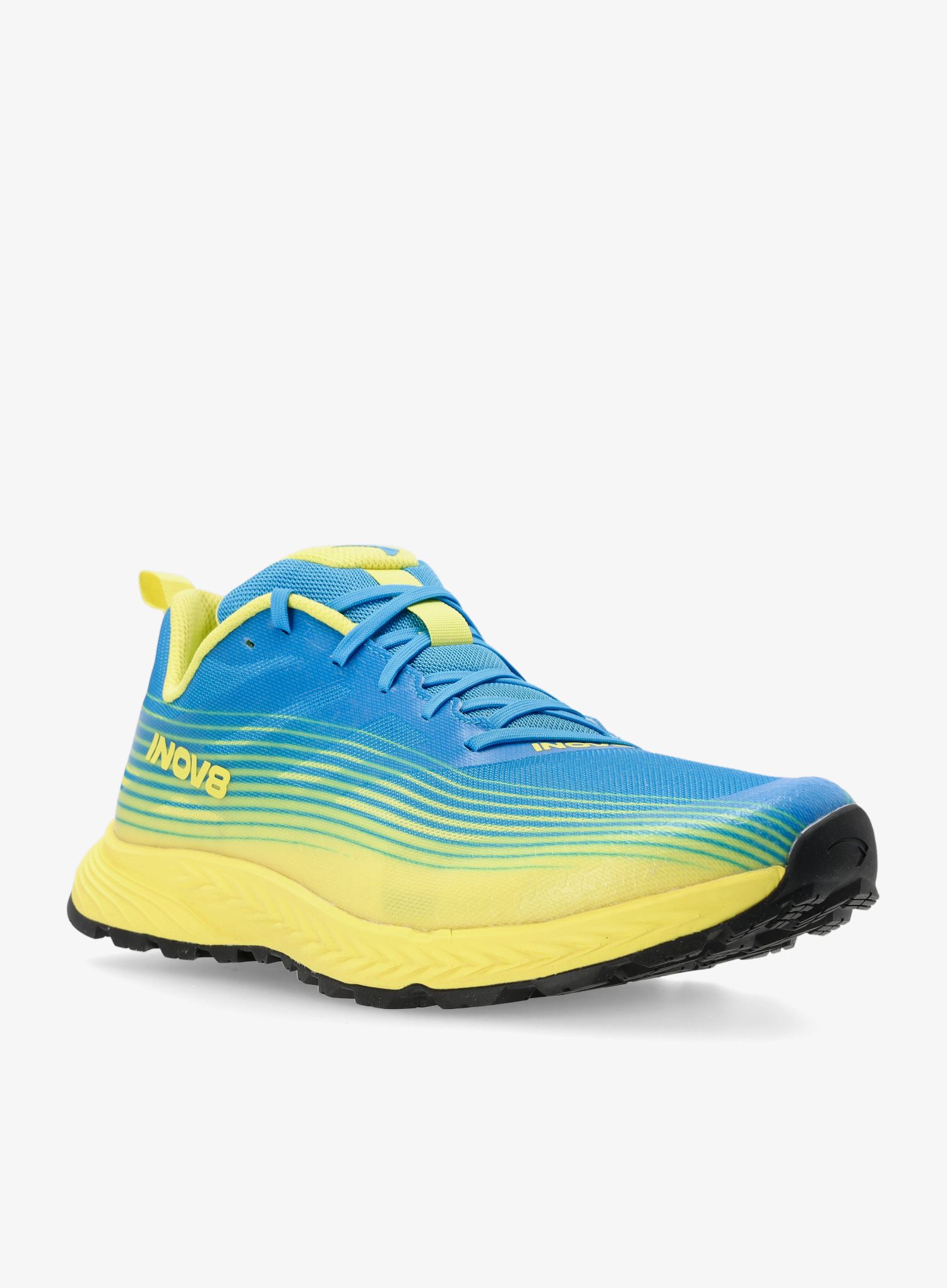 Běžecké boty pánské Inov-8 TrailFly Speed Wide - blue/yellow