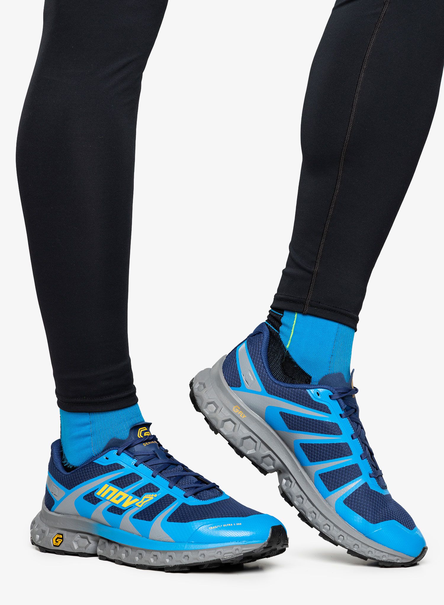 Trailové boty Inov-8 Trailfly Ultra G 300 Max  - blue/grey/nectar