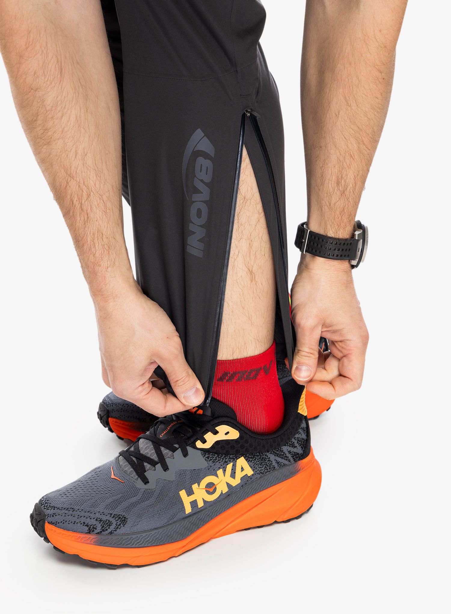 Běžecké kalhoty Inov-8 Trailpant - black