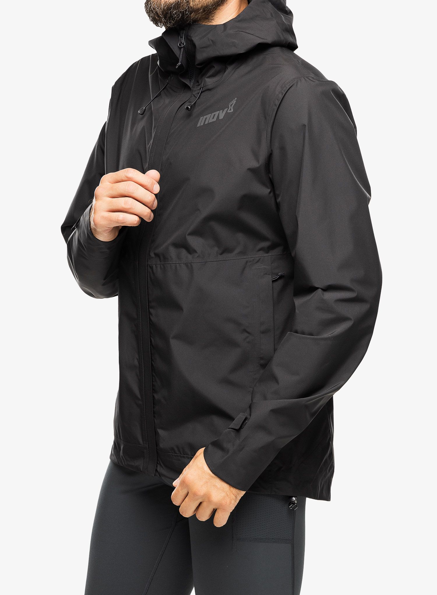 Bunda do deště Inov-8 Trailshell Jacket - graphite