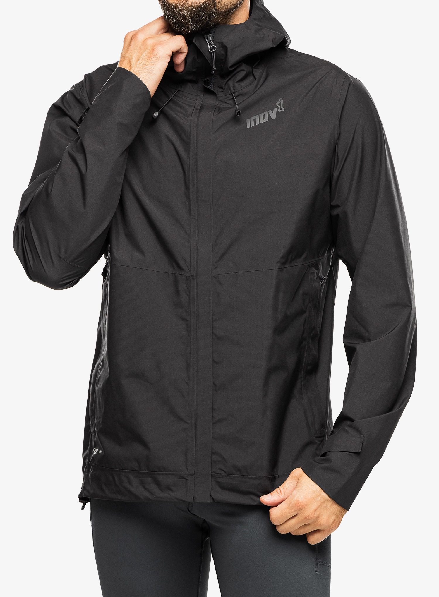 Bunda do deště Inov-8 Trailshell Jacket - graphite