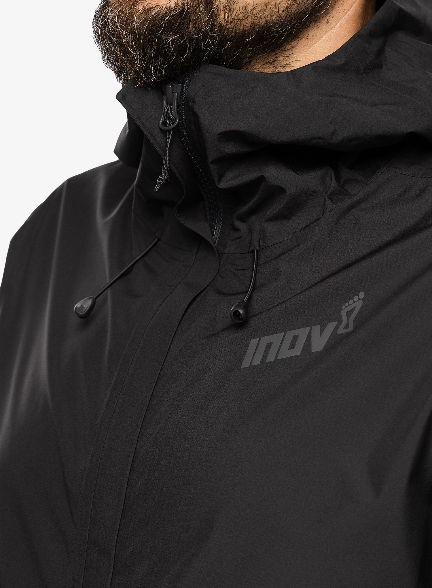 Bunda do deště Inov-8 Trailshell Jacket - graphite