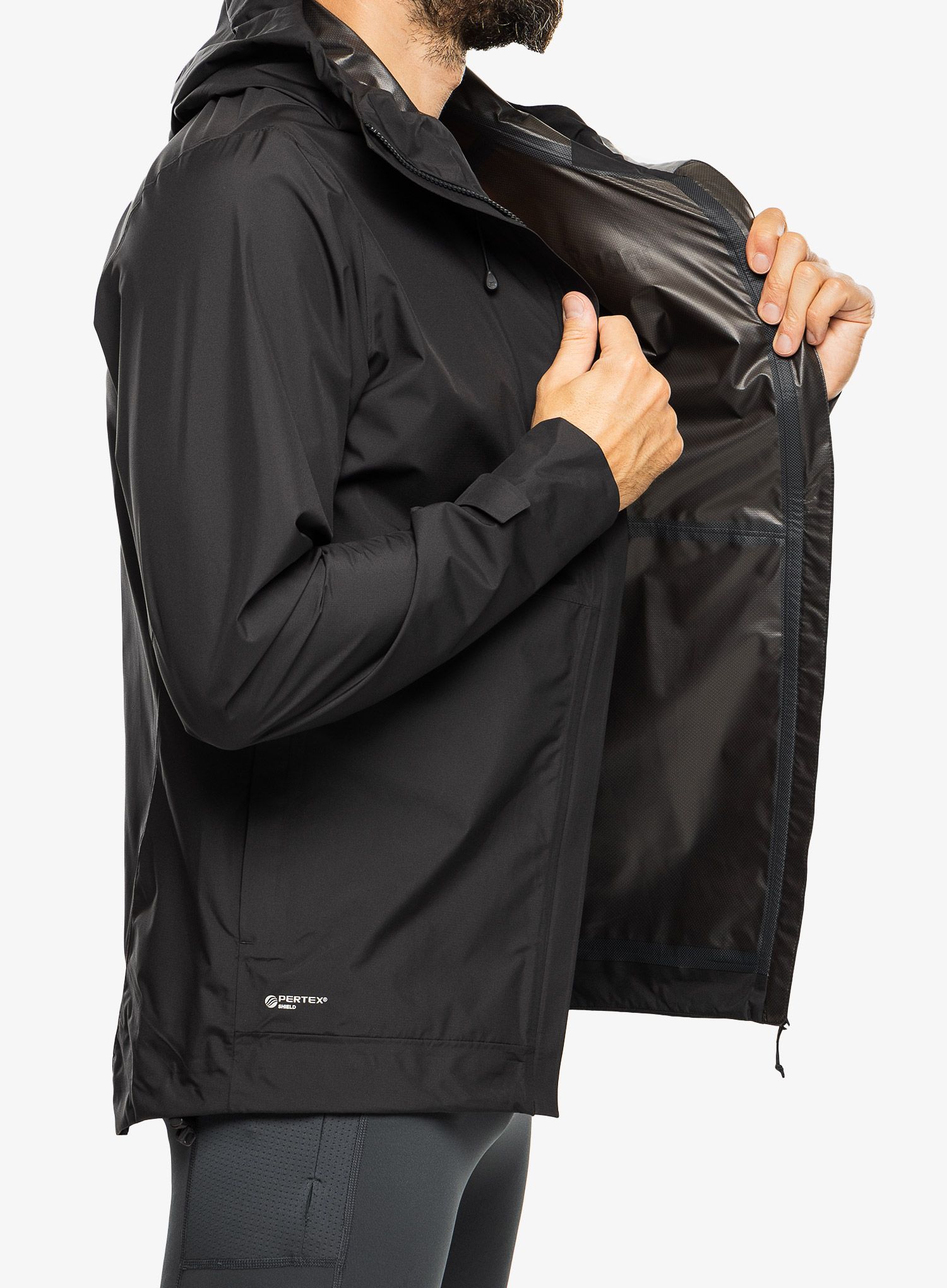 Bunda do deště Inov-8 Trailshell Jacket - graphite