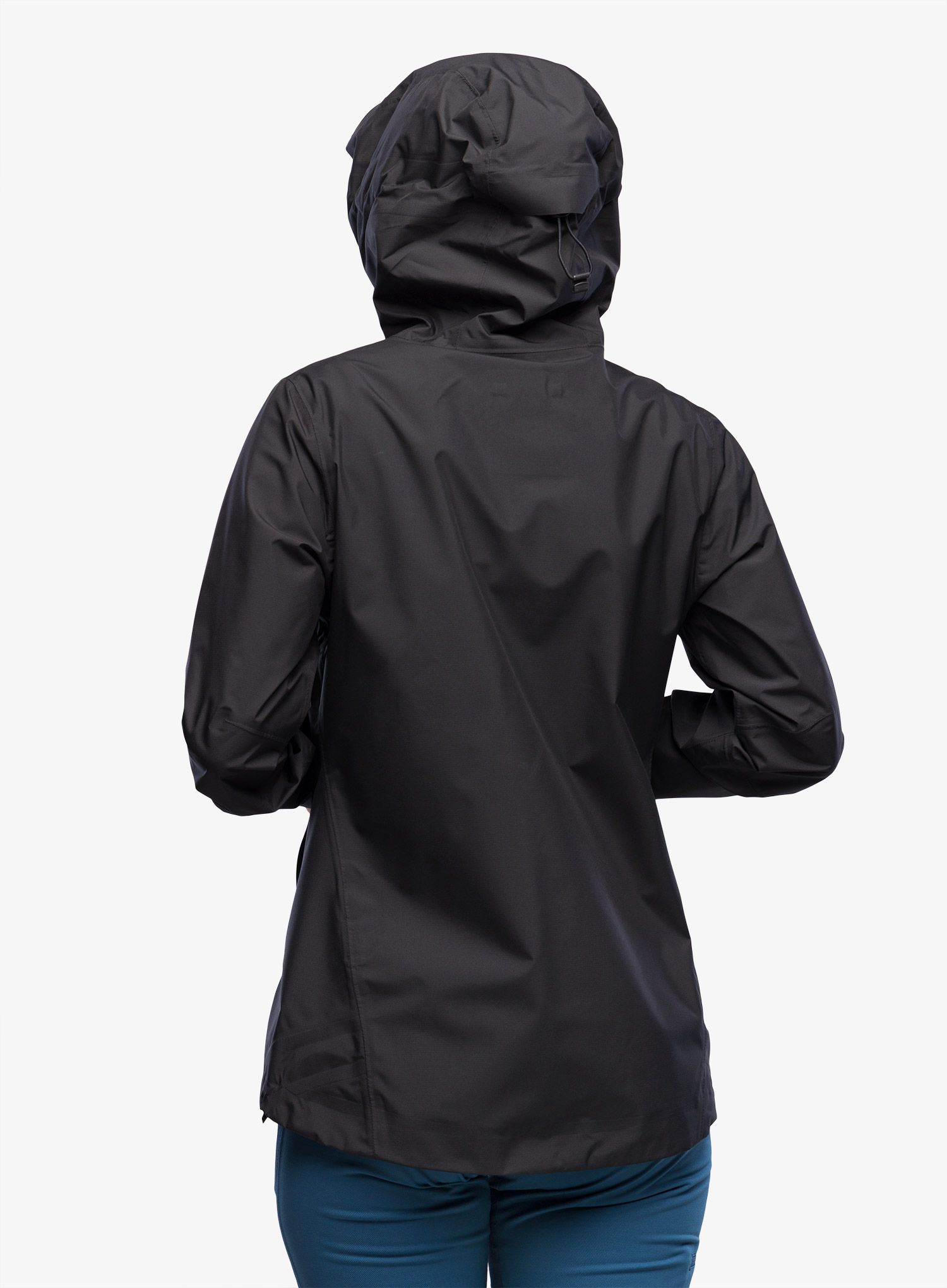 Dámská bunda do deště Inov-8 Trailshell Jacket - graphite/graphite