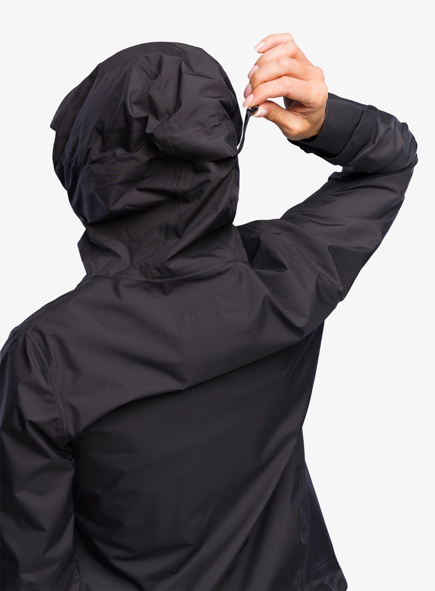 Dámská bunda do deště Inov-8 Trailshell Jacket - graphite/graphite