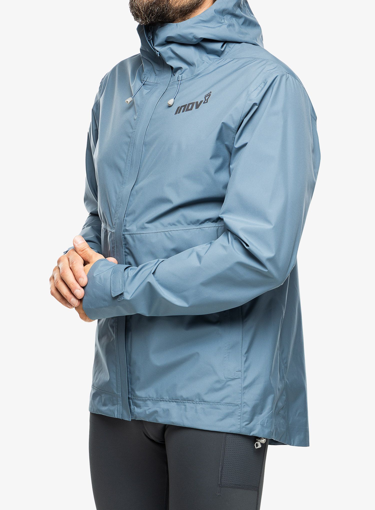 Bunda do deště Inov-8 Trailshell Jacket - slate