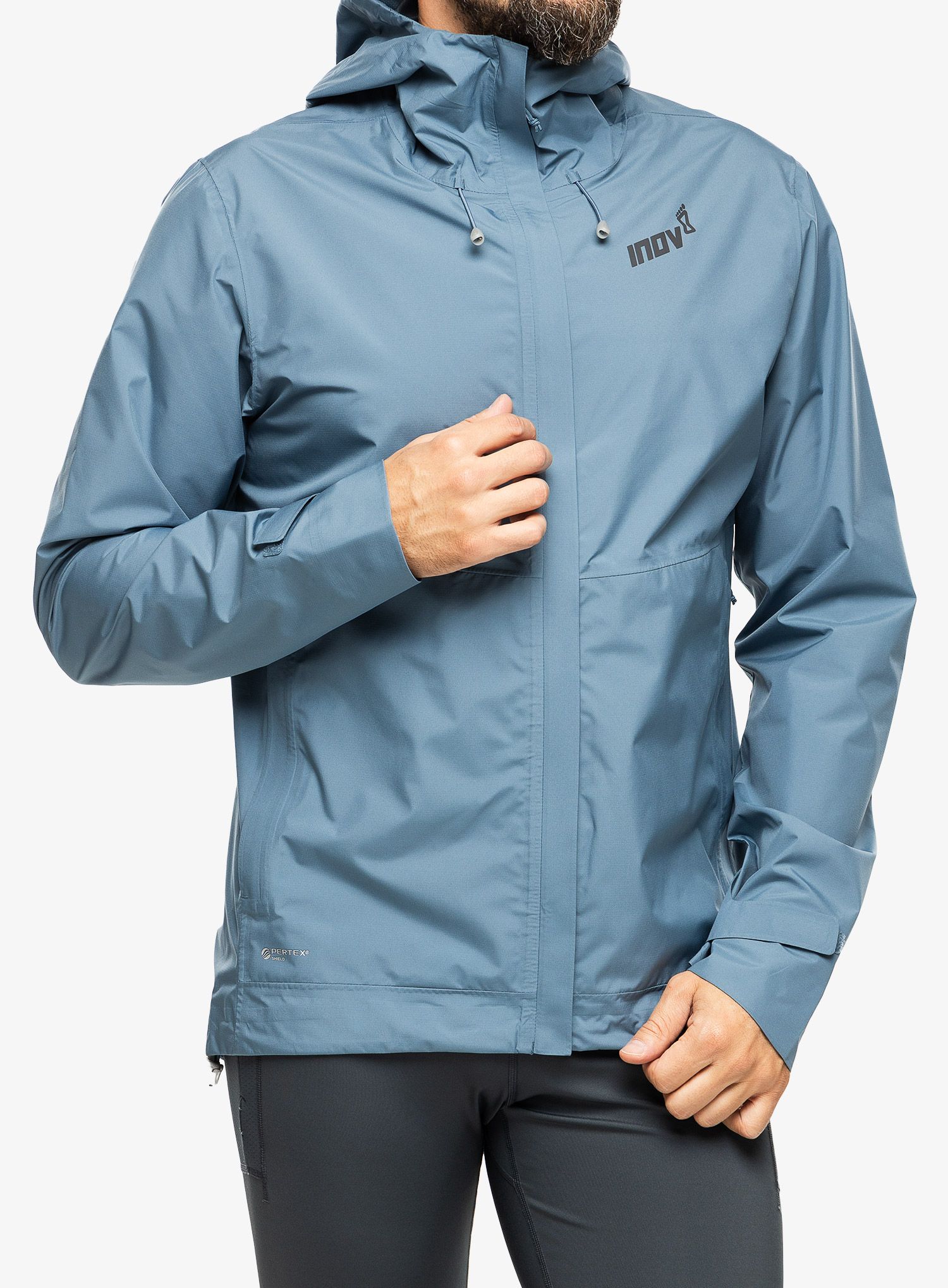 Bunda do deště Inov-8 Trailshell Jacket - slate