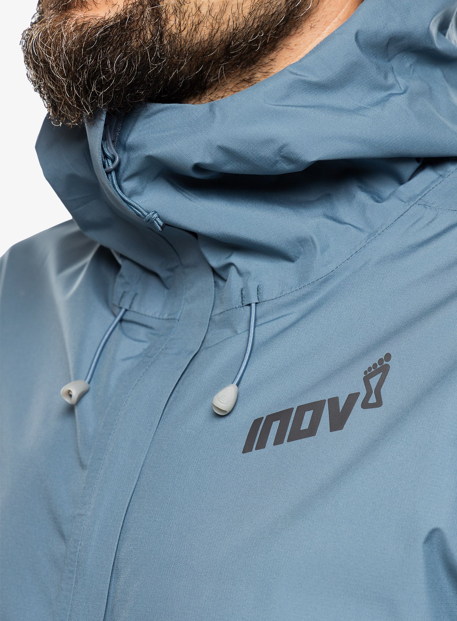Bunda do deště Inov-8 Trailshell Jacket - slate