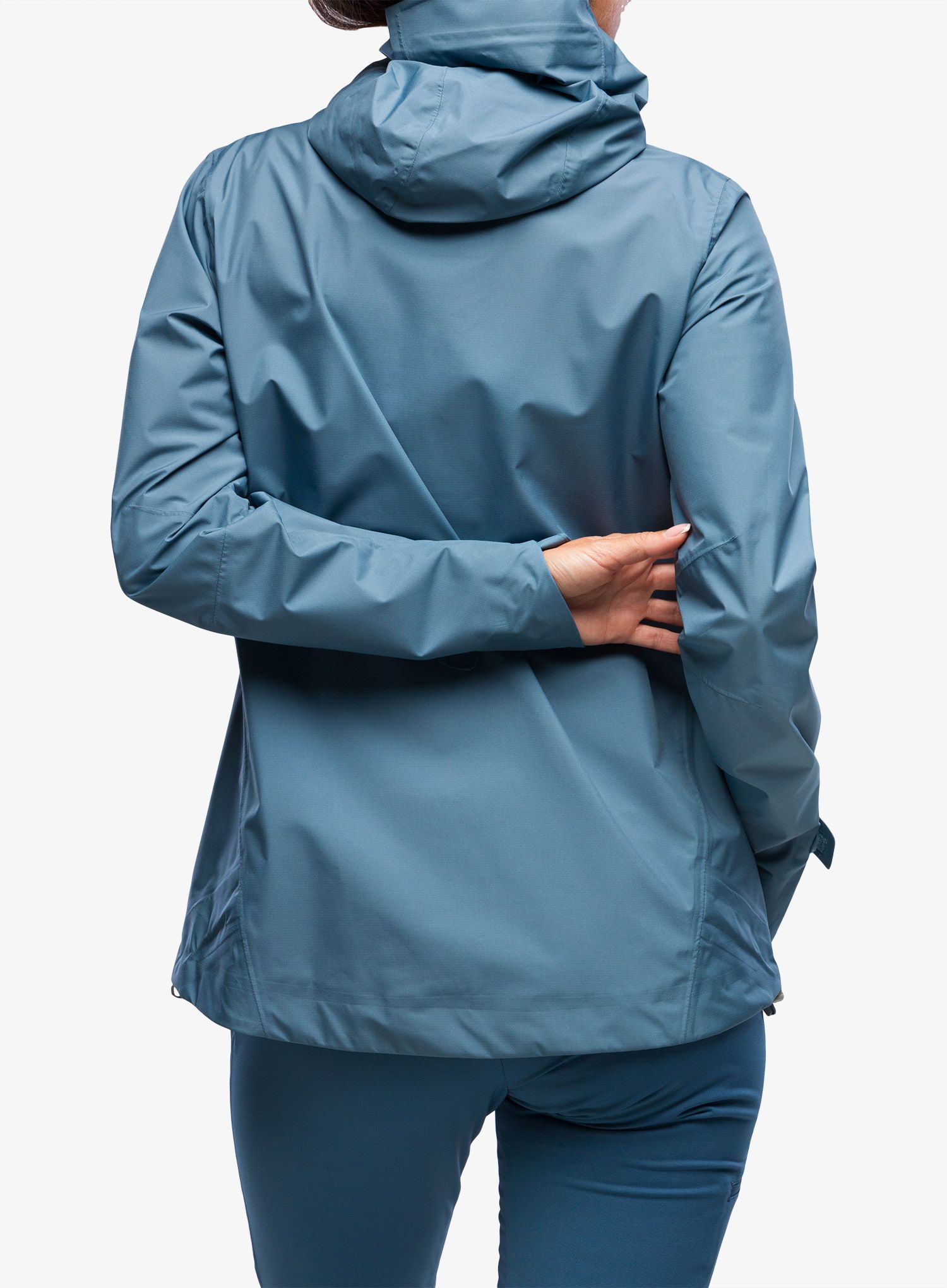 Dámská bunda do deště Inov-8 Trailshell Jacket - slate/slate