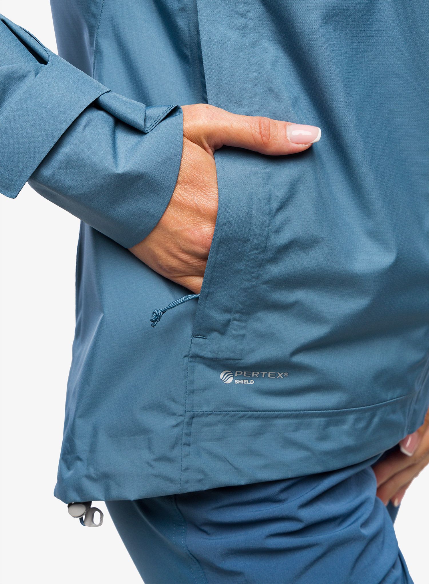 Dámská bunda do deště Inov-8 Trailshell Jacket - slate/slate
