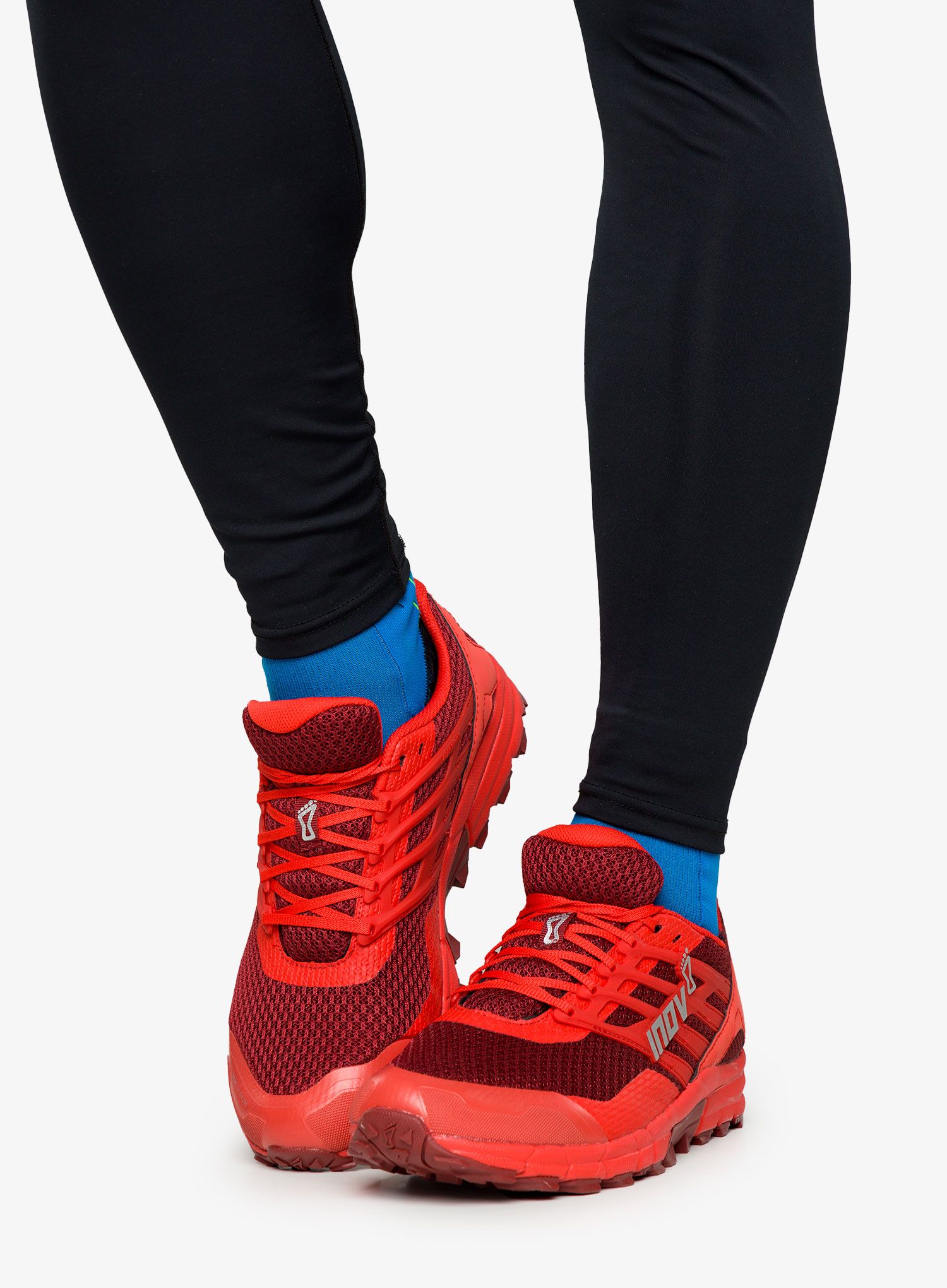 Boty na běhání pánské Inov-8 Trailtalon 290 - dark red/red