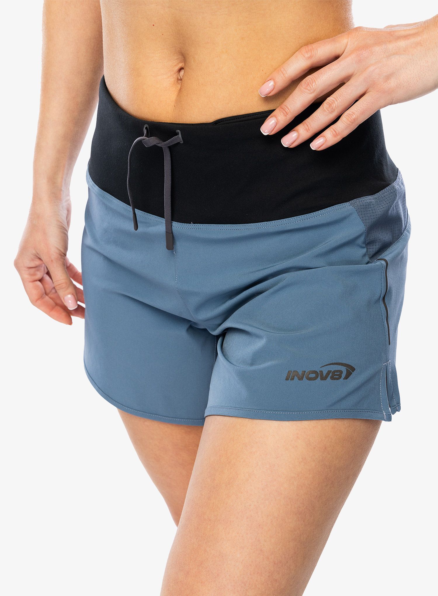 Kraťasy dámské Inov-8 Train Lite 5 Short - slate