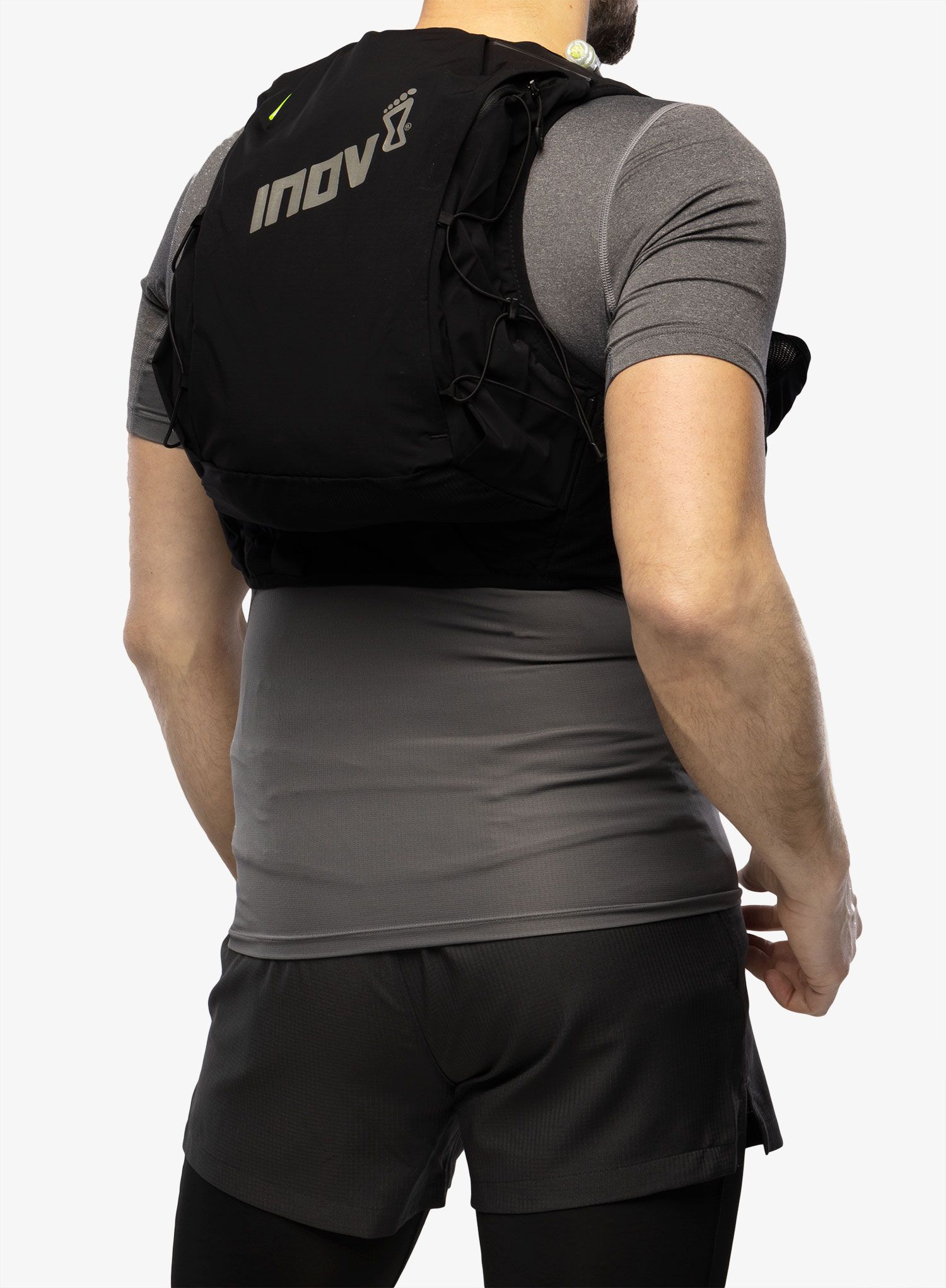 Běžecká vesta Inov-8 Ultrapack Pro 2in1 - black/green