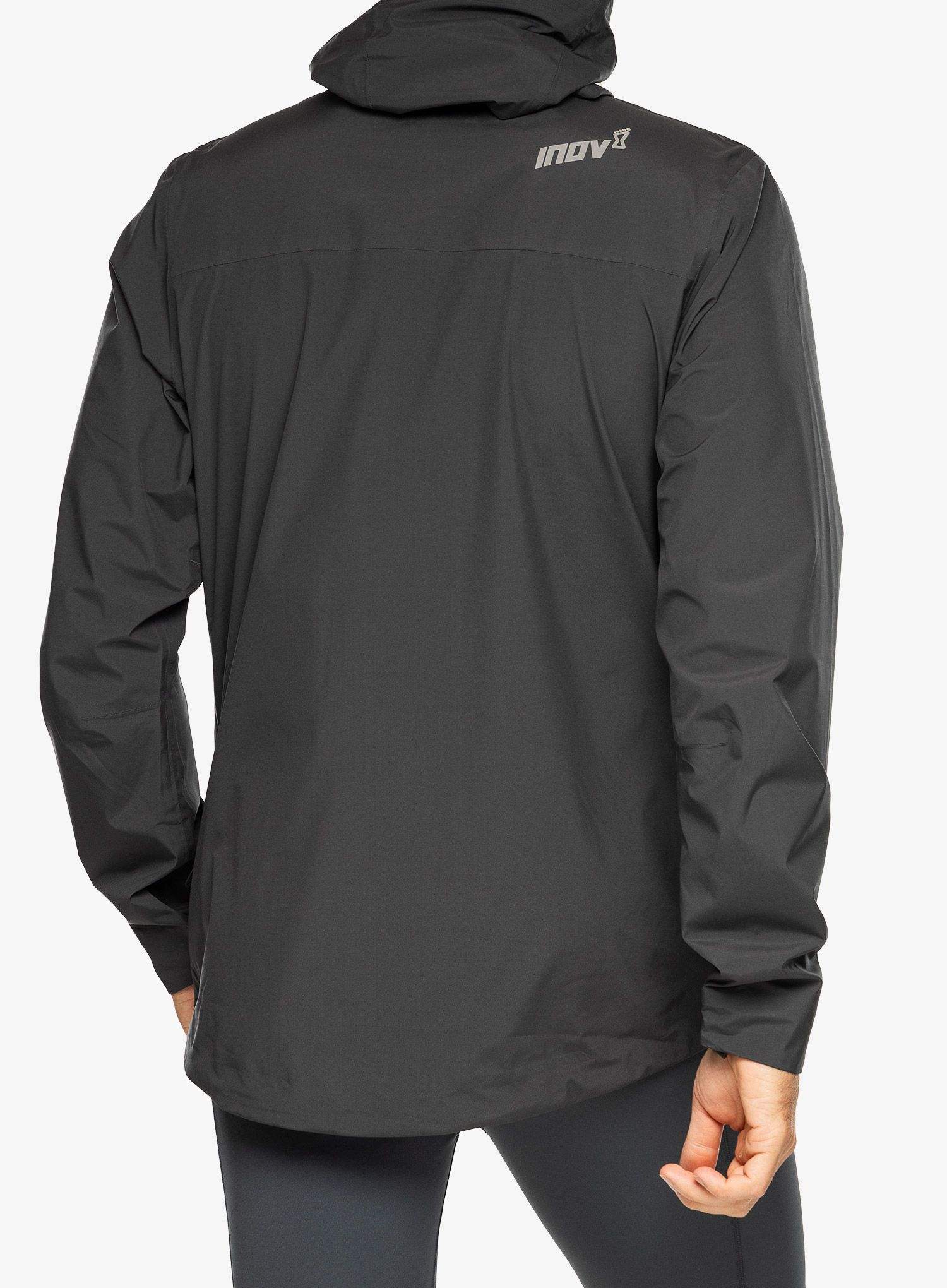 Běžecká bunda Inov-8 Venturelite Jacket FZ - graphite/orange