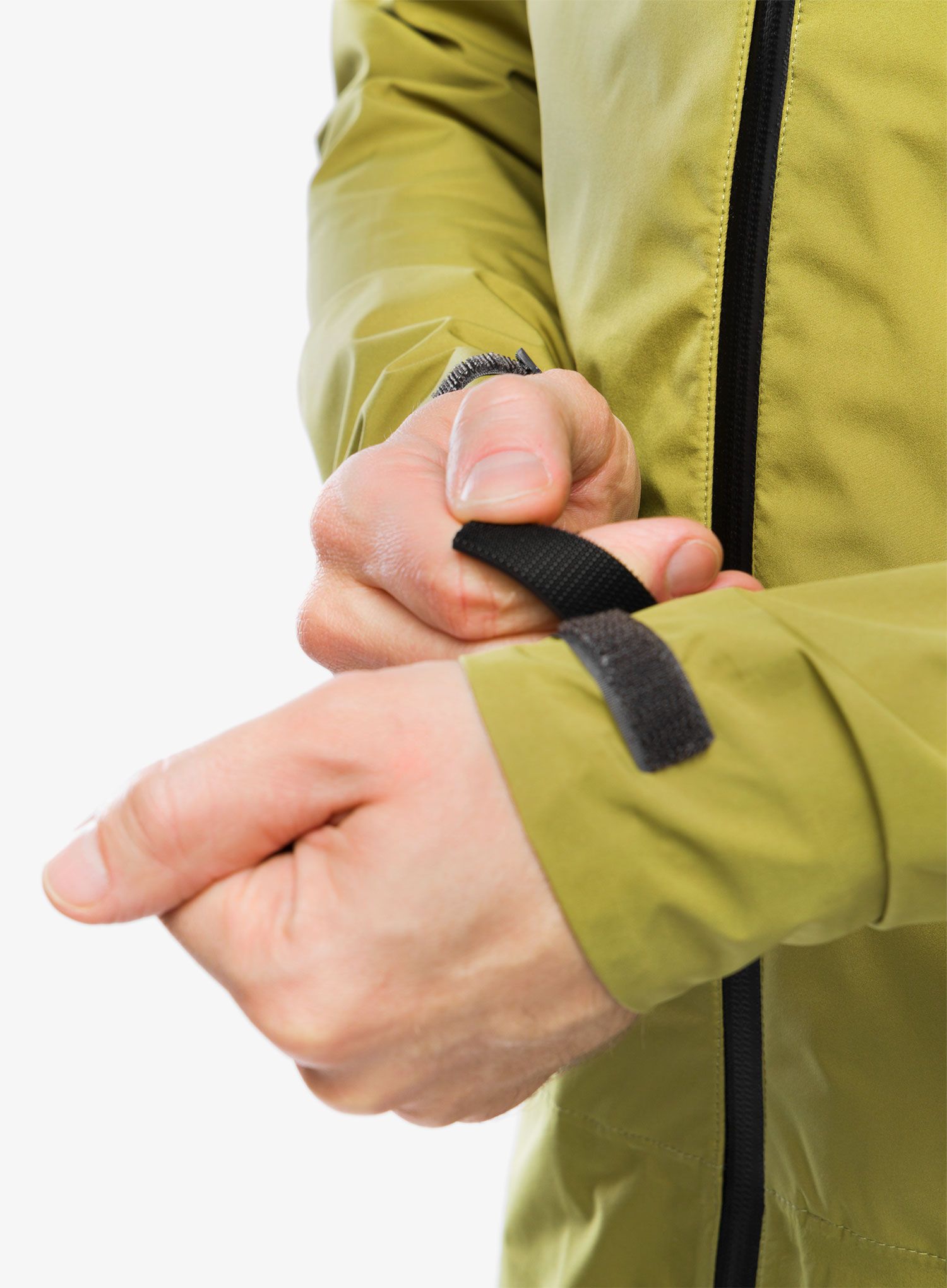 Bunda na běhání Inov-8 Venturelite Jacket FZ - green