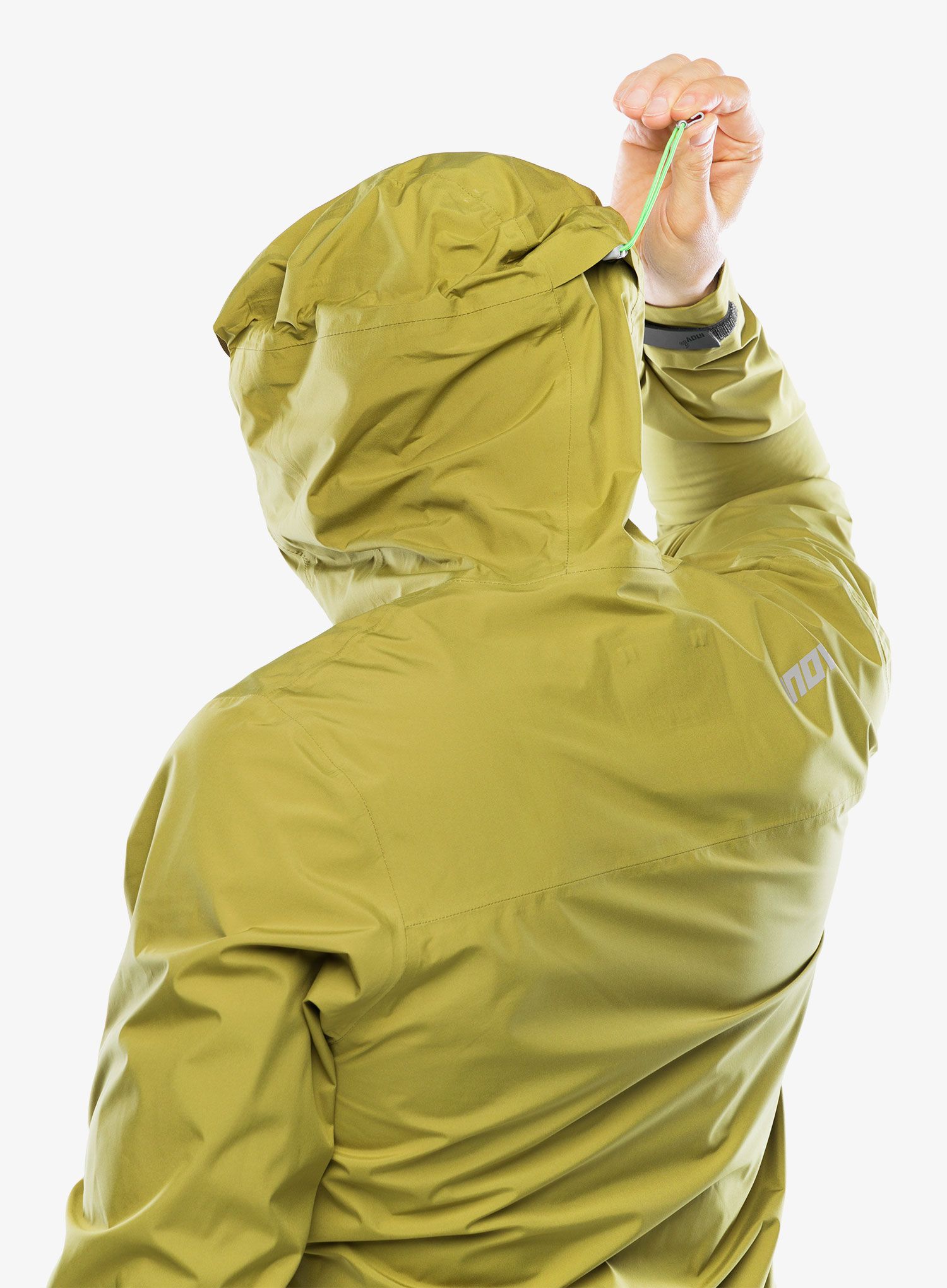 Bunda na běhání Inov-8 Venturelite Jacket FZ - green