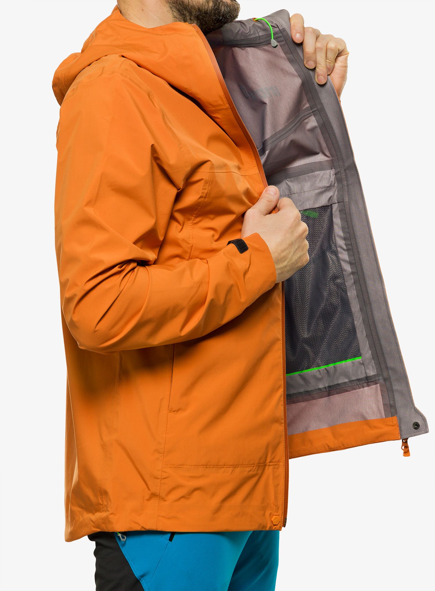 Bunda do deště Inov-8 Venturelite Jacket FZ - orange