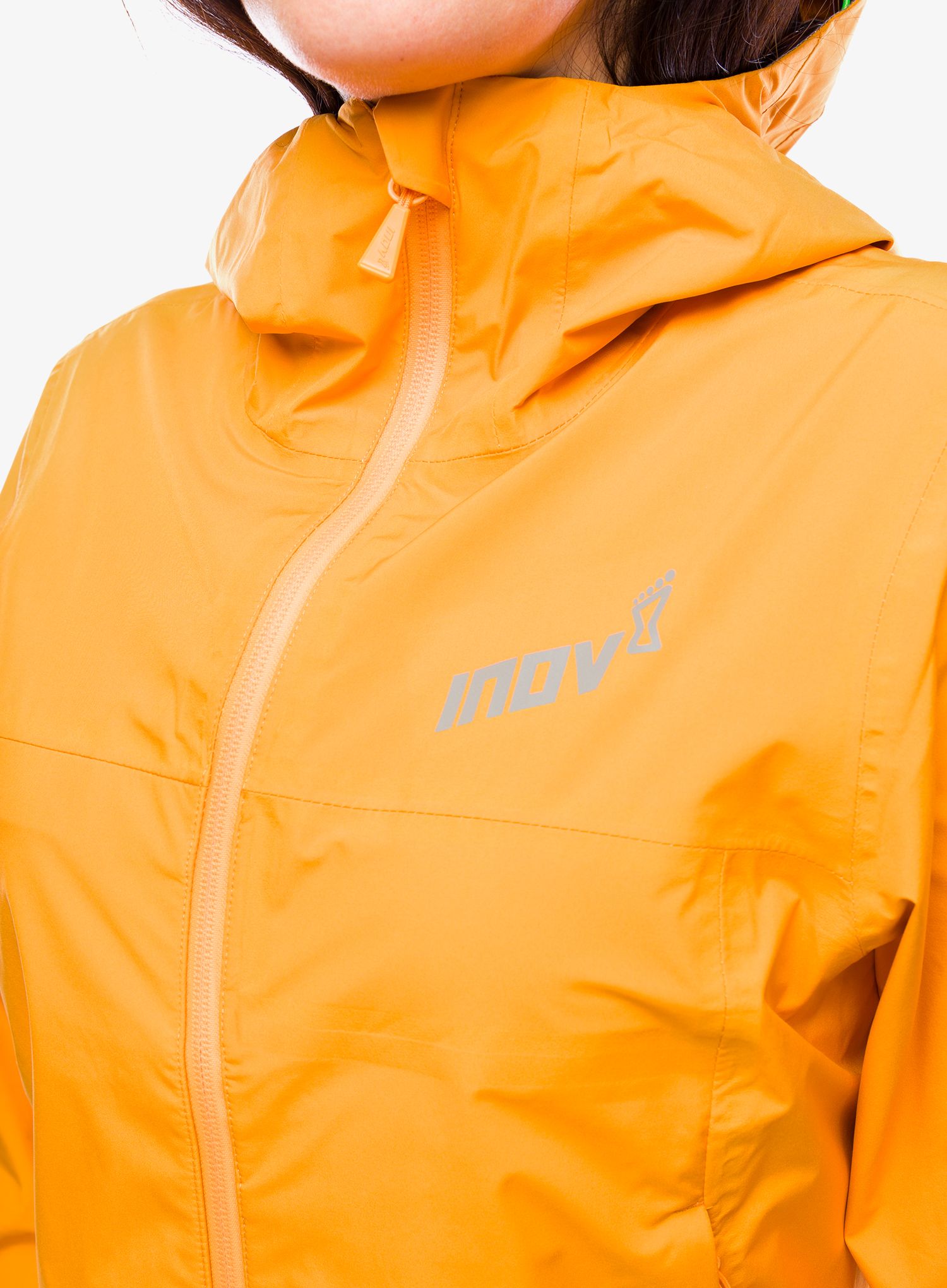 Bunda na běhání dámská Inov-8 Venturelite Jacket FZ - yellow