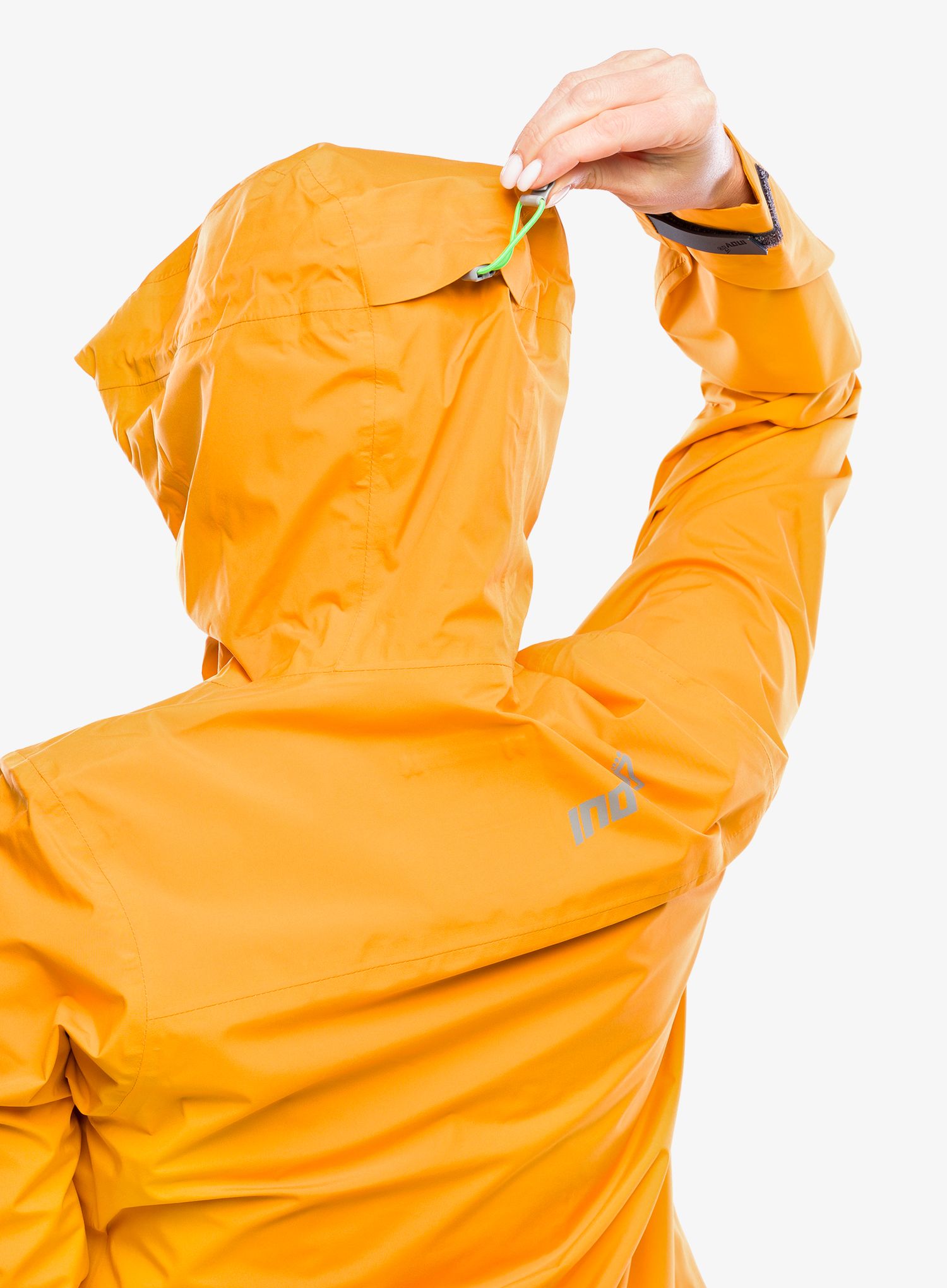 Bunda na běhání dámská Inov-8 Venturelite Jacket FZ - yellow