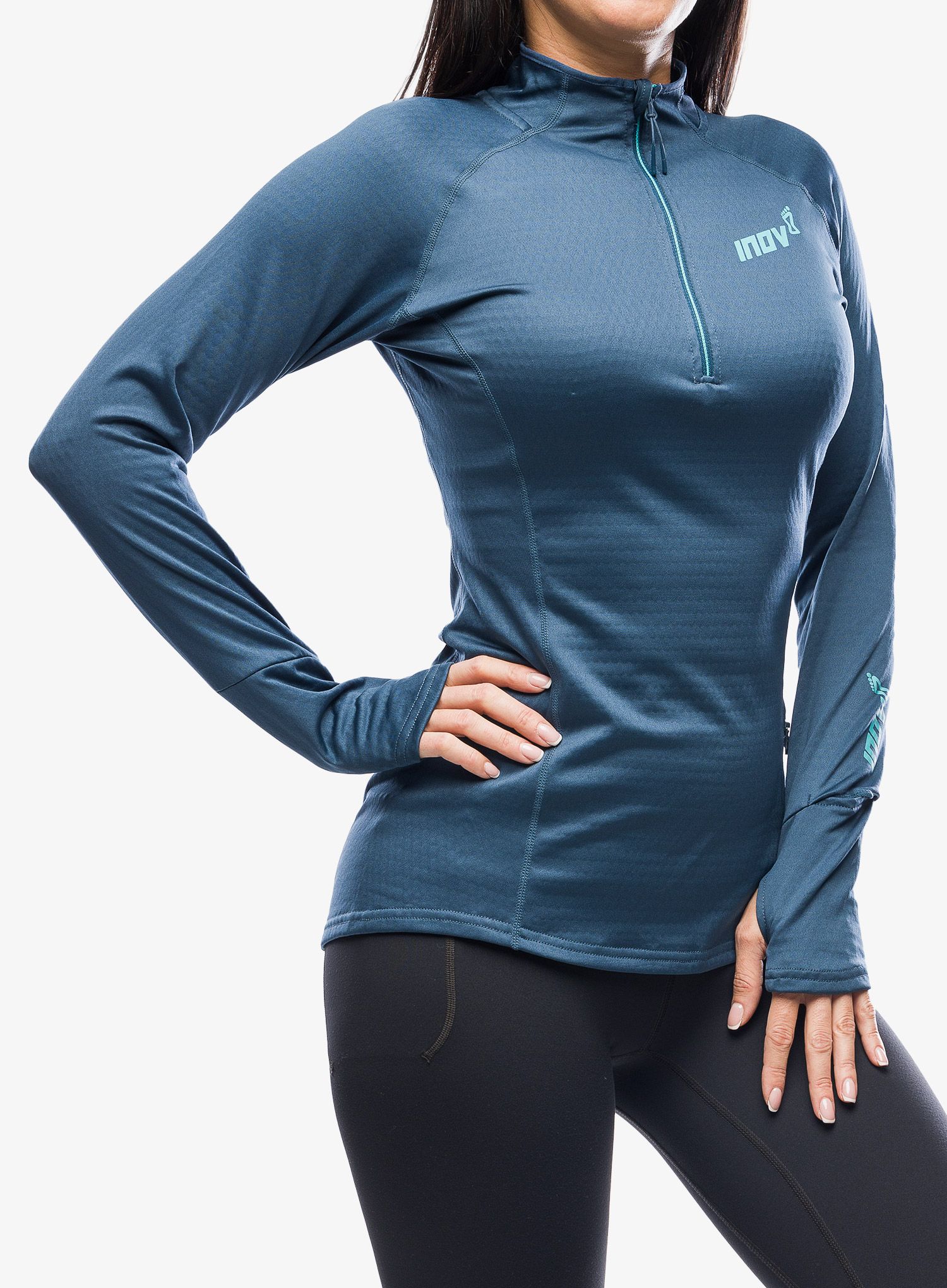 Fleece mikina dámská Inov-8 Venturelite Mid HZ - navy