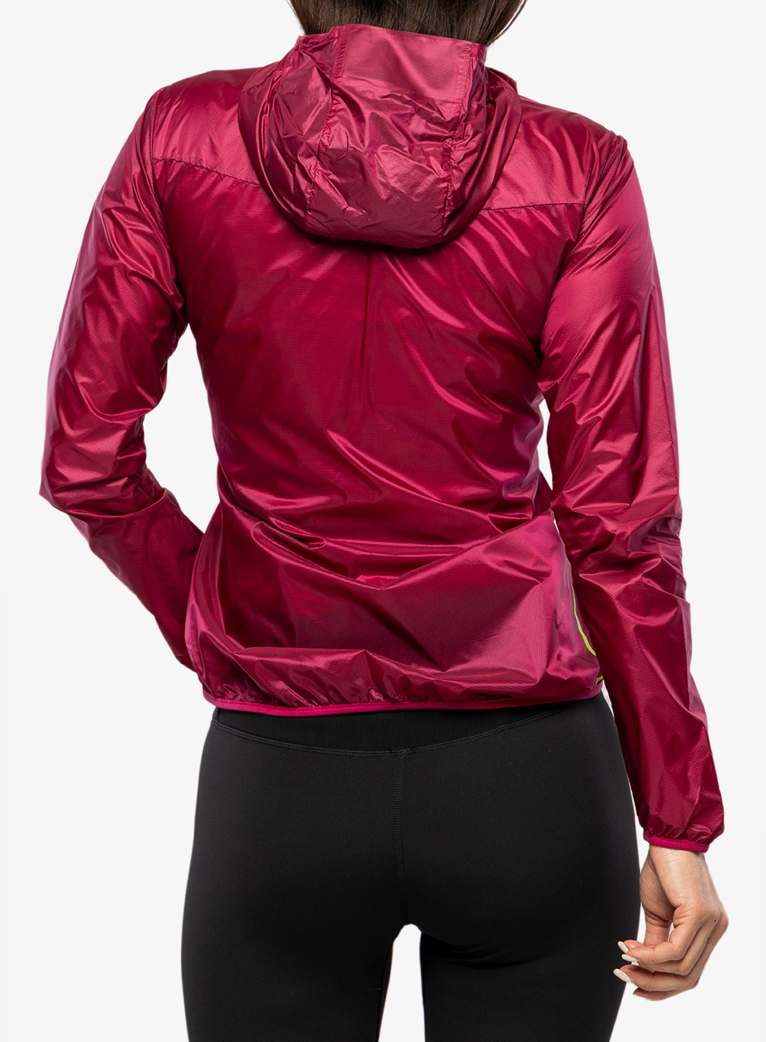 Dámská větruodolná bunda Inov-8 Windshell FZ - pink