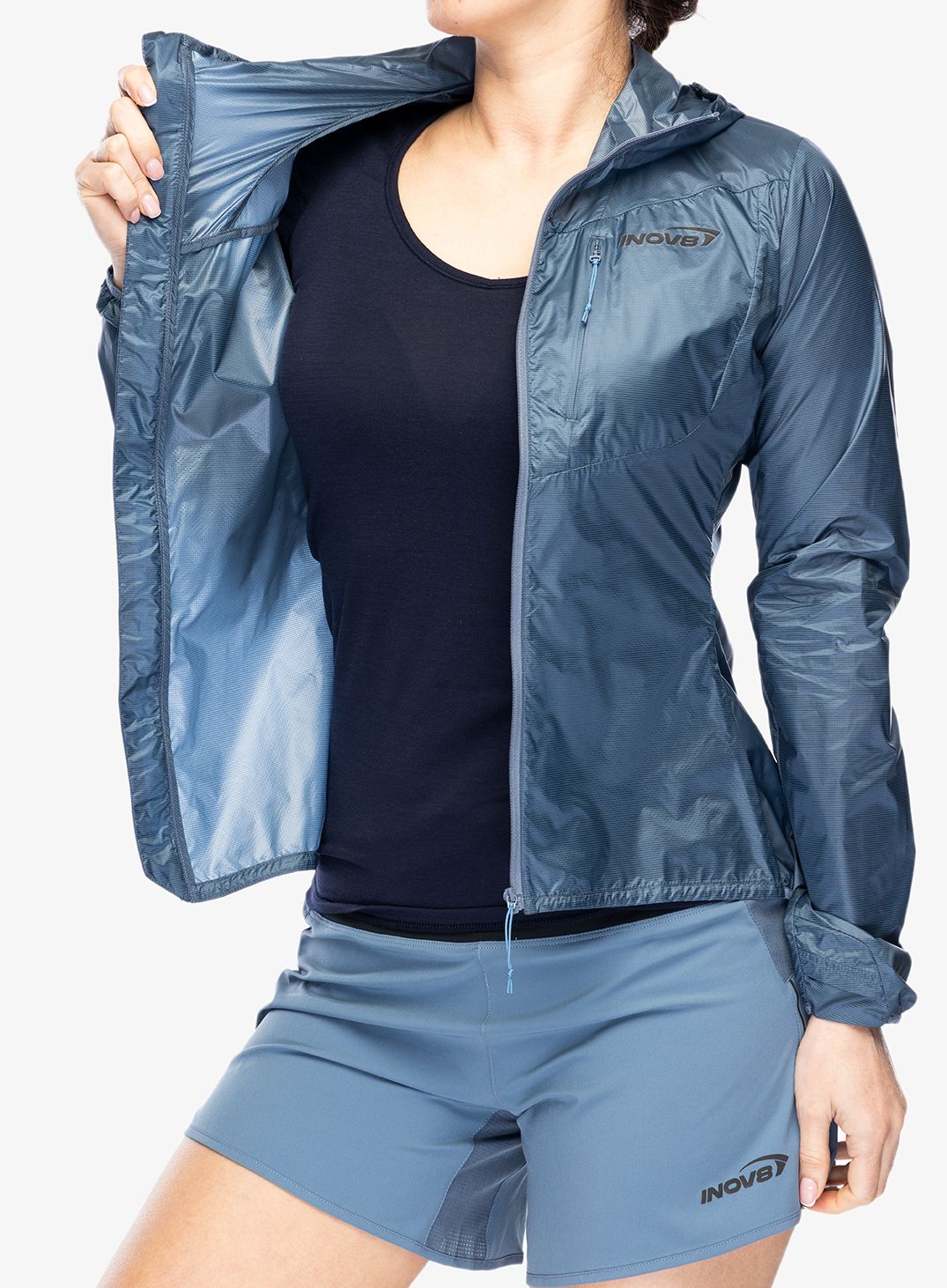 Větrovka dámská Inov-8 Windshell FZ - slate
