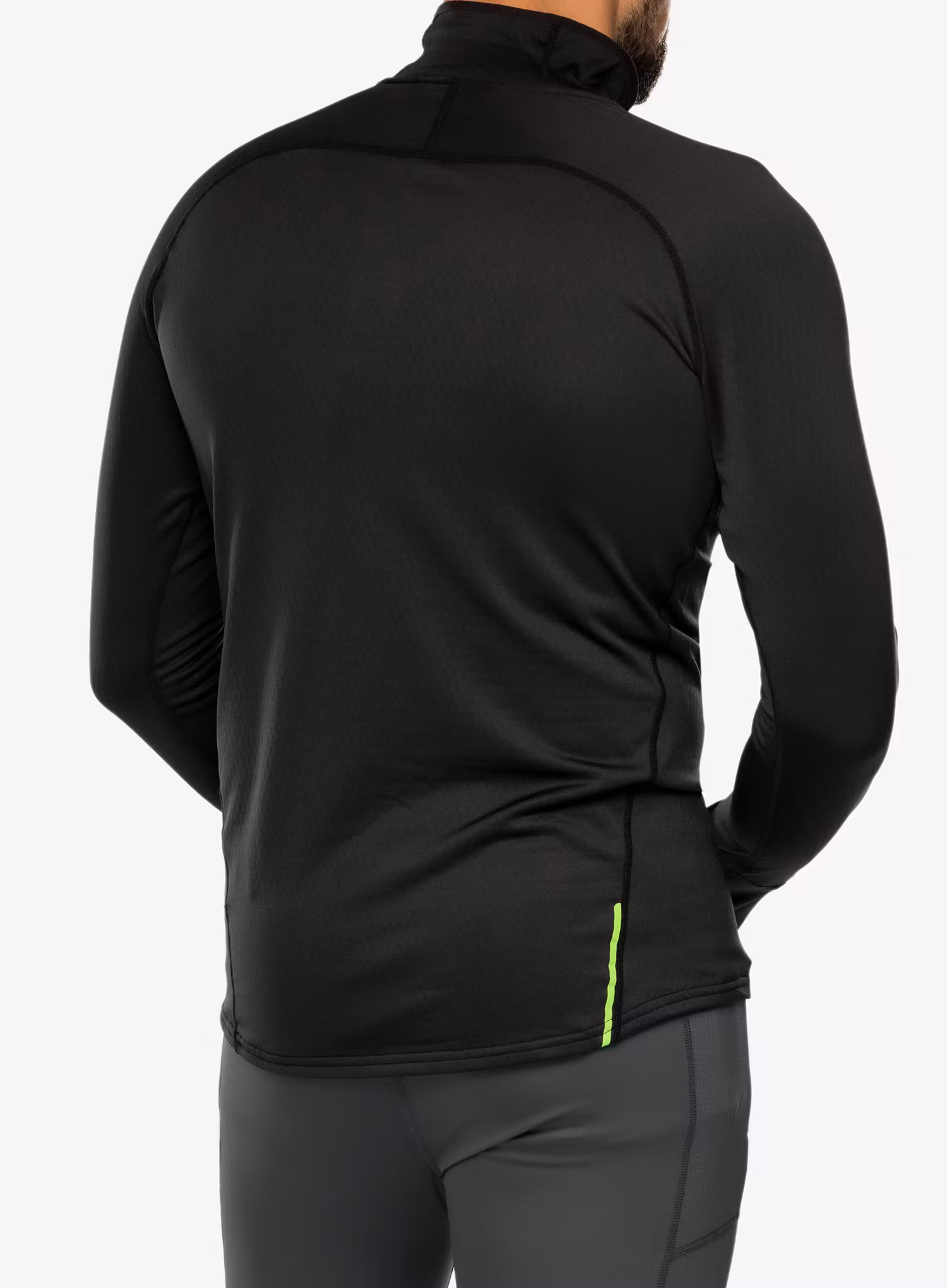 Fleece mikina Inov-8 VentureLite Mid HZ - black