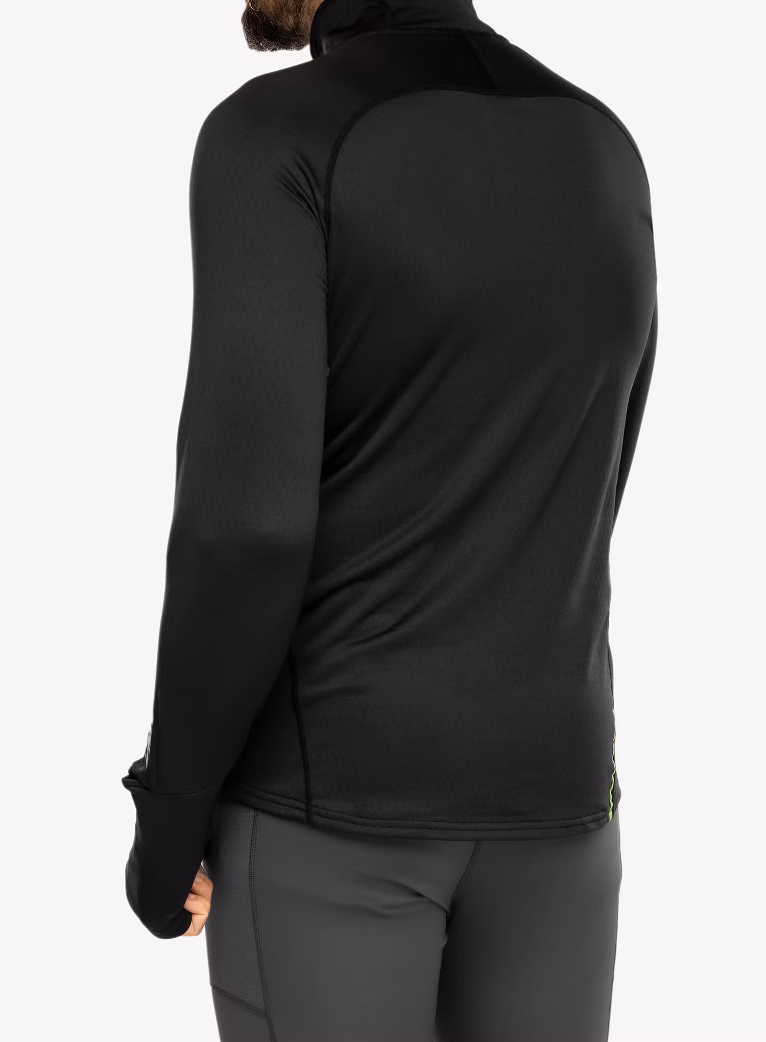 Fleece mikina Inov-8 VentureLite Mid HZ - black