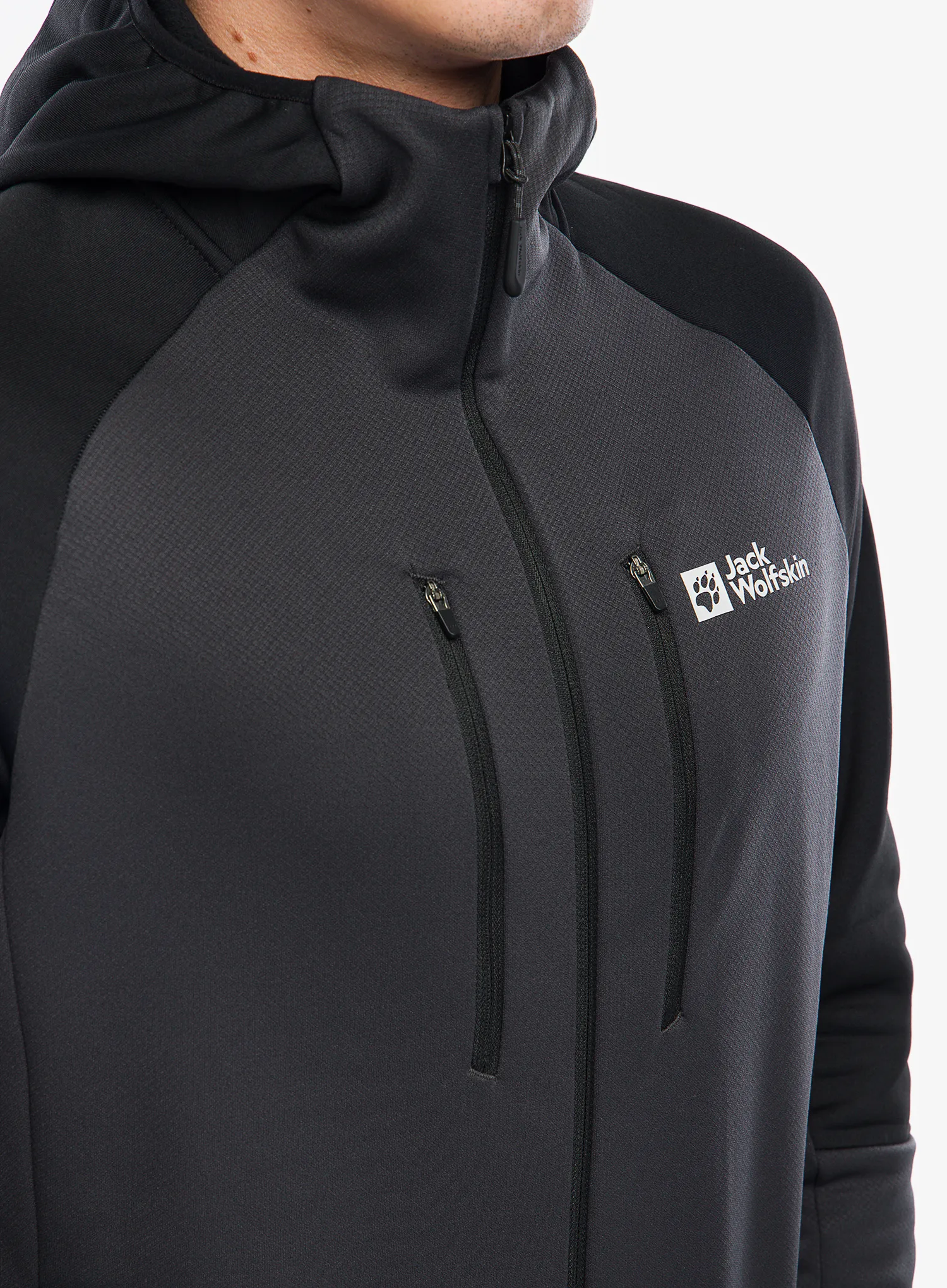 Fleecová bunda Jack Wolfskin Alpgrat XT Jacket - phantom