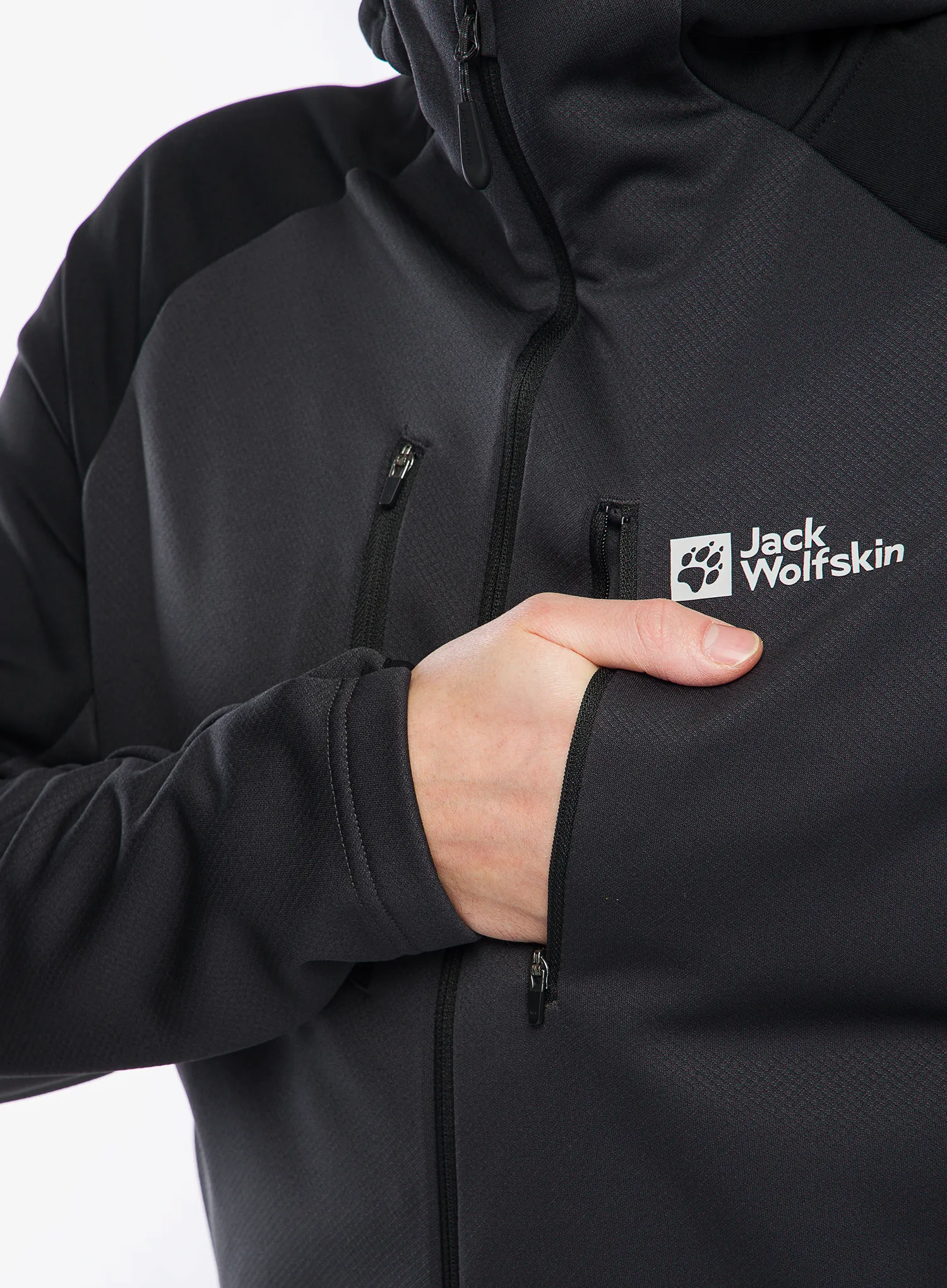 Fleecová bunda Jack Wolfskin Alpgrat XT Jacket - phantom