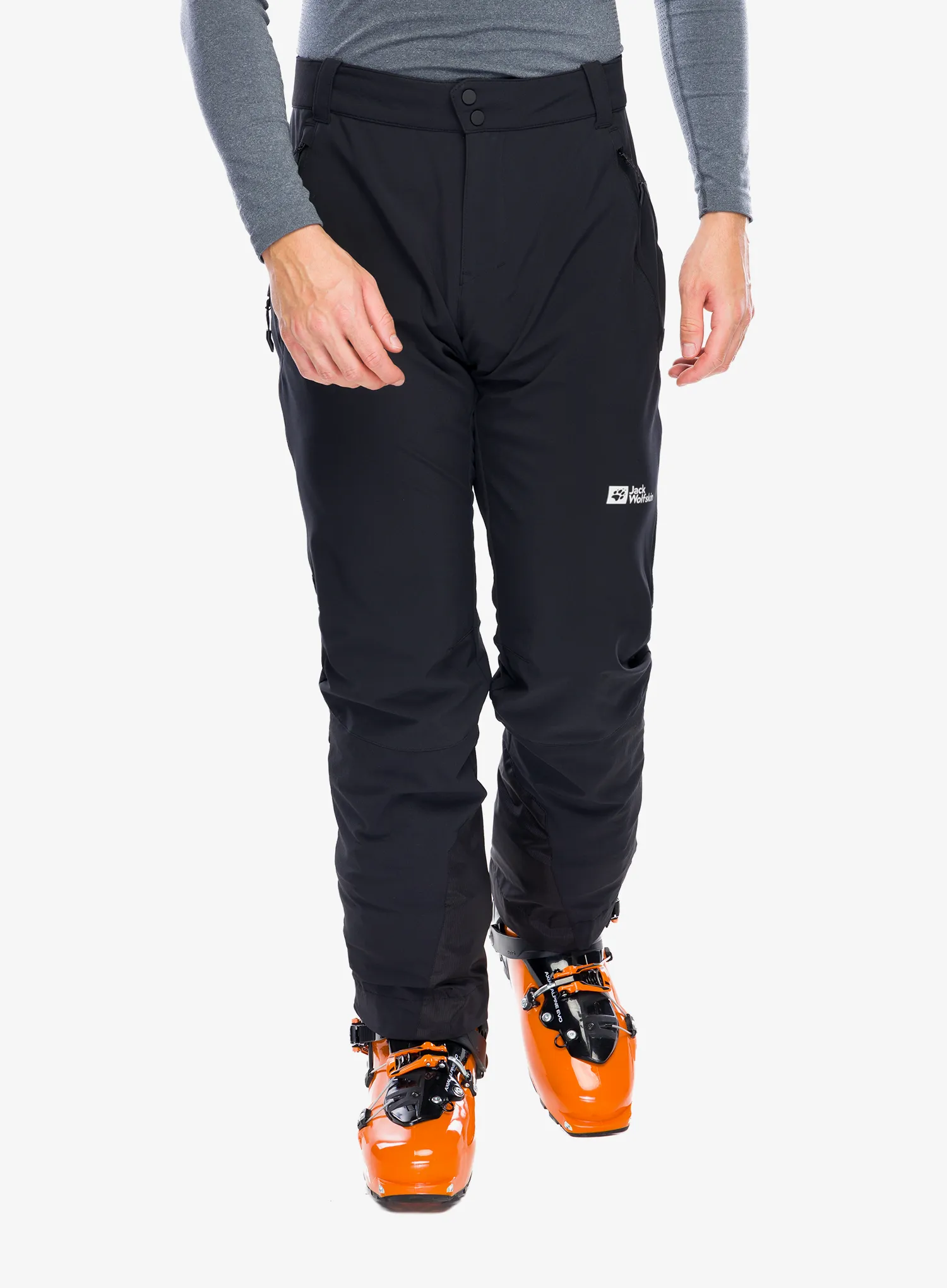 Softshell kalhoty Jack Wolfskin Alpspitze Tour Pants - black