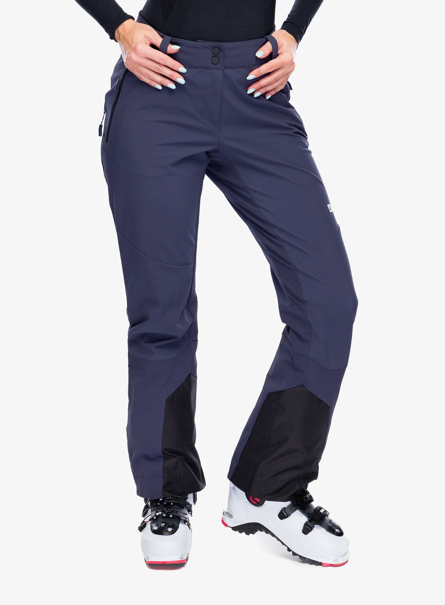 Softshellové kalhoty dámské Jack Wolfskin Alpspitze Tour Pants - graphite