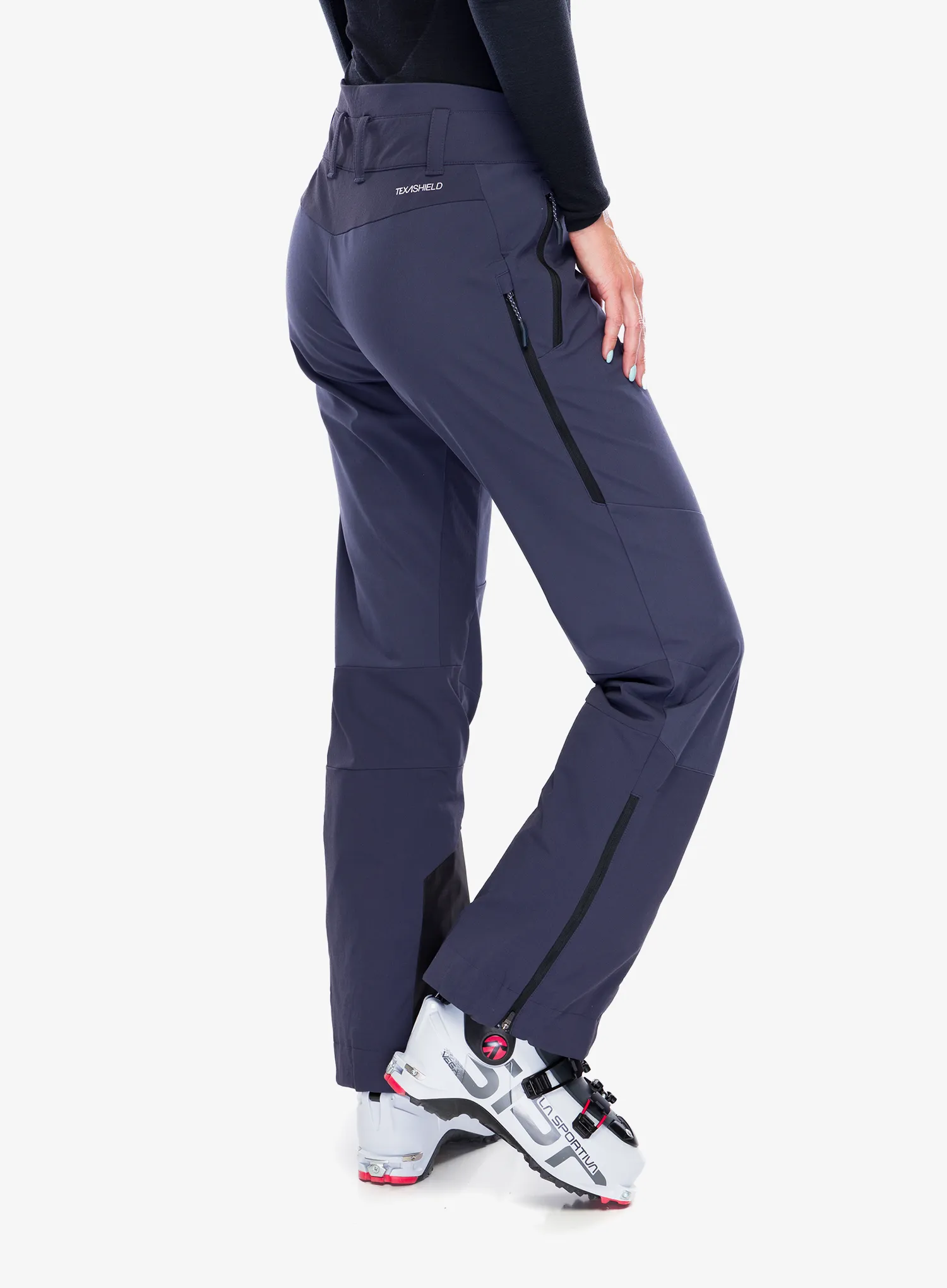 Softshellové kalhoty dámské Jack Wolfskin Alpspitze Tour Pants - graphite