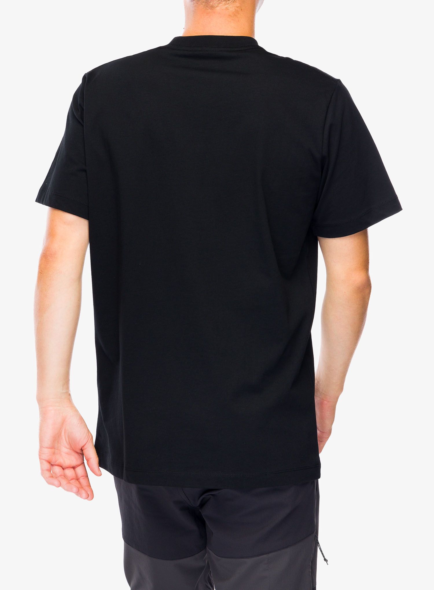Tričko s potiskem Jack Wolfskin Brand T - black