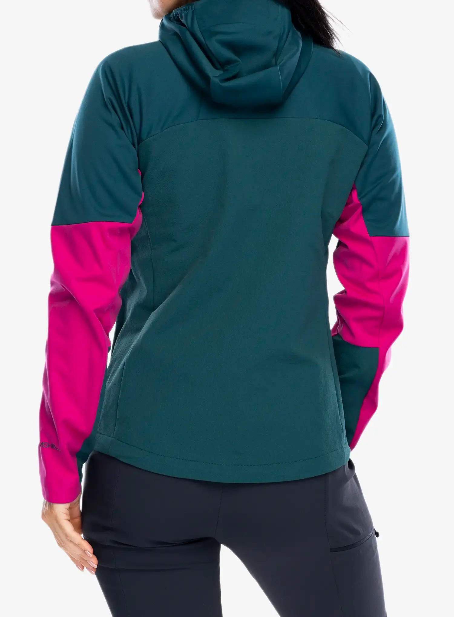 Softshellová bunda dámská Jack Wolfskin Brisstal Hoody - new magenta