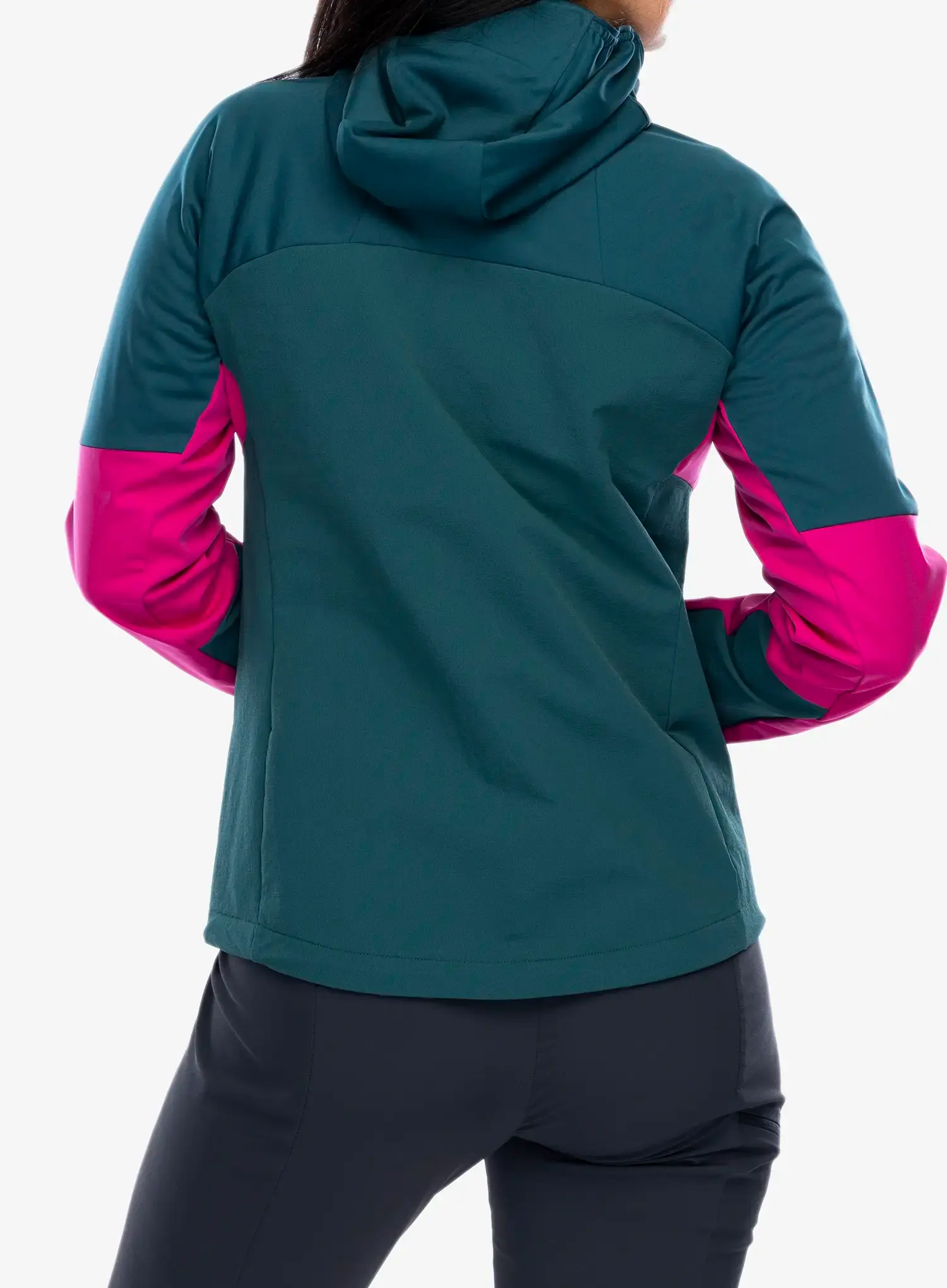 Softshellová bunda dámská Jack Wolfskin Brisstal Hoody - new magenta