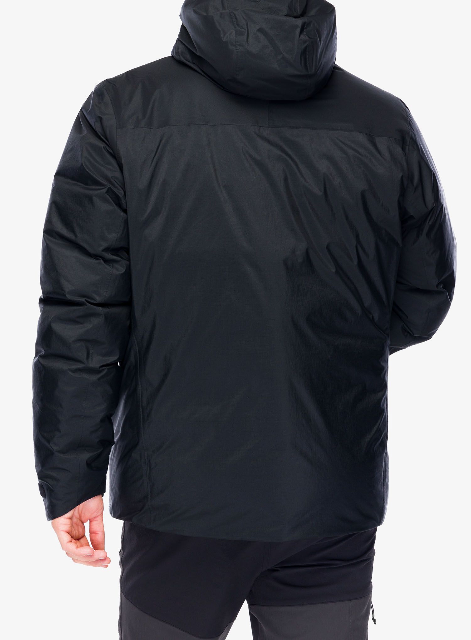 Péřová bunda Jack Wolfskin Cyrox 2L Down Jacket - black