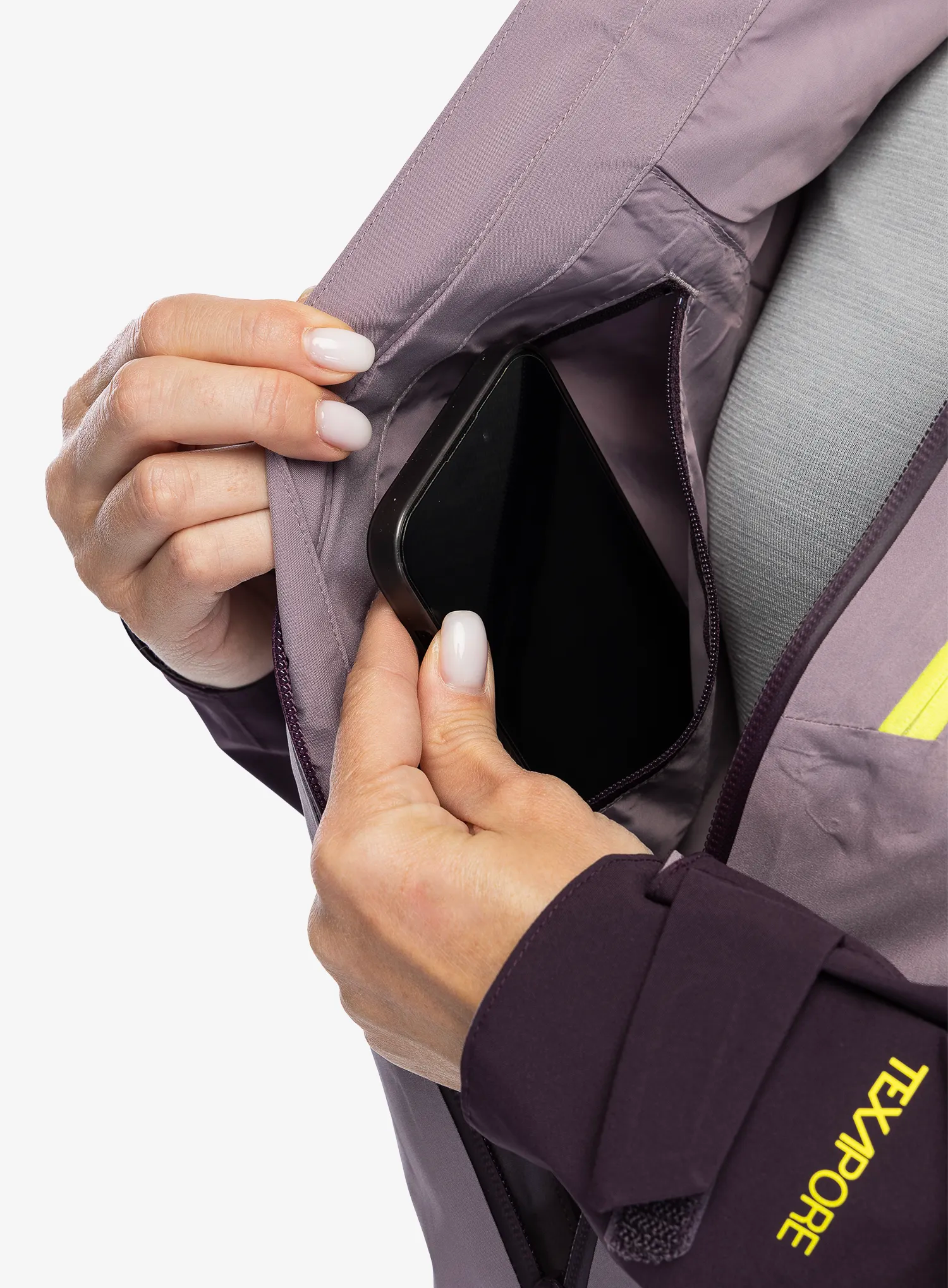 Dámská nepromokavá bunda s membránou Jack Wolfskin Eagle Peak 2L Jacket - wild blossom