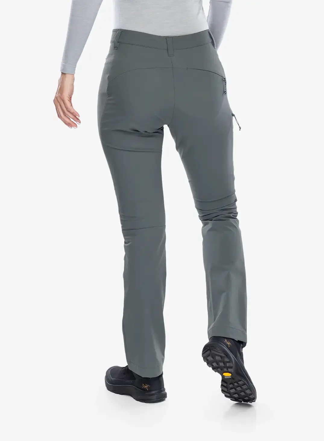 Softshellové kalhoty dámské Jack Wolfskin Holdsteig Pants - slate green